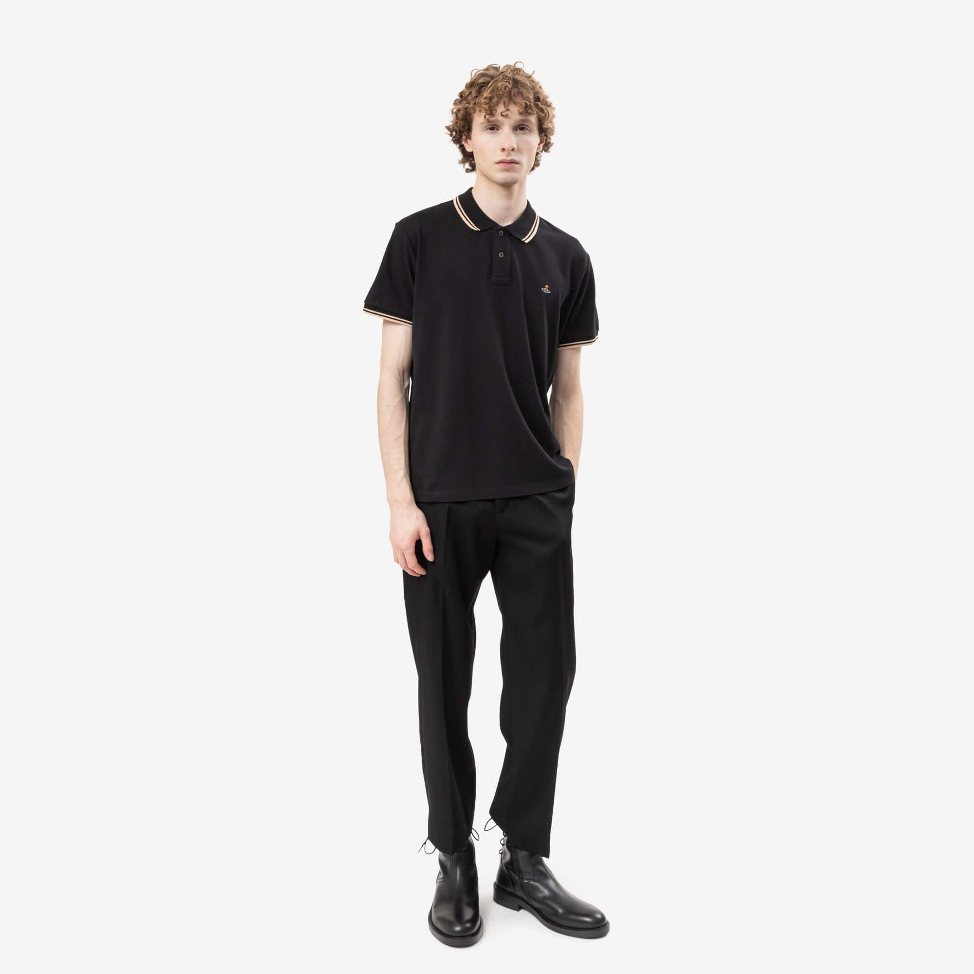 Vivienne Westwood Classic Polo Black-2