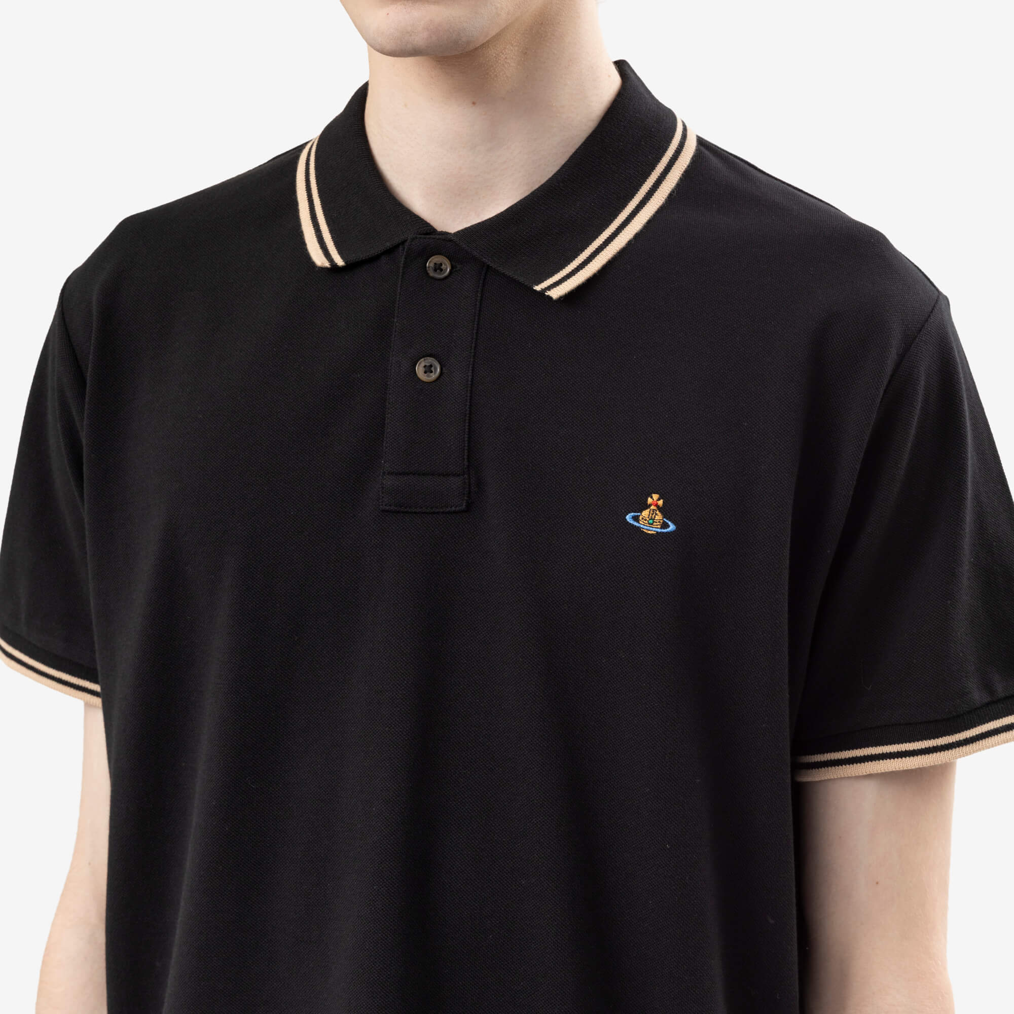 Vivienne Westwood Classic Polo Black-5