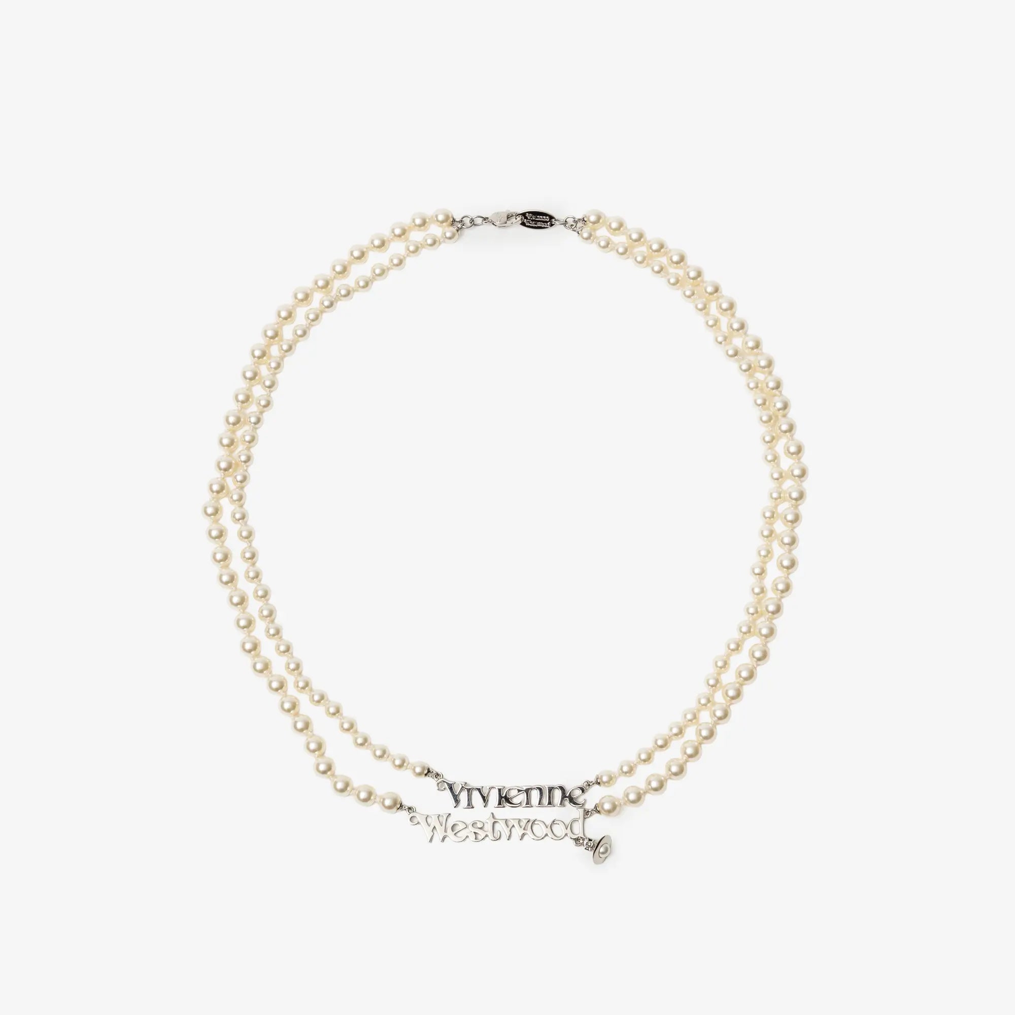Vivienne Westwood Emilio Necklace Platinum - 1