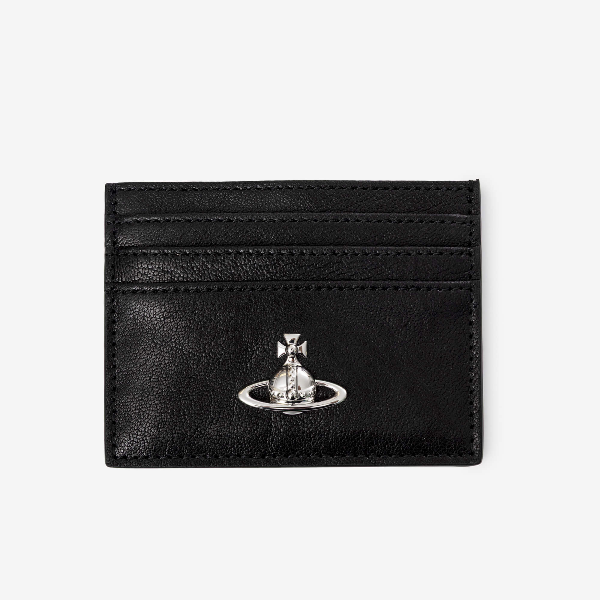 Vivienne Westwood Flat Card Holder Black-1