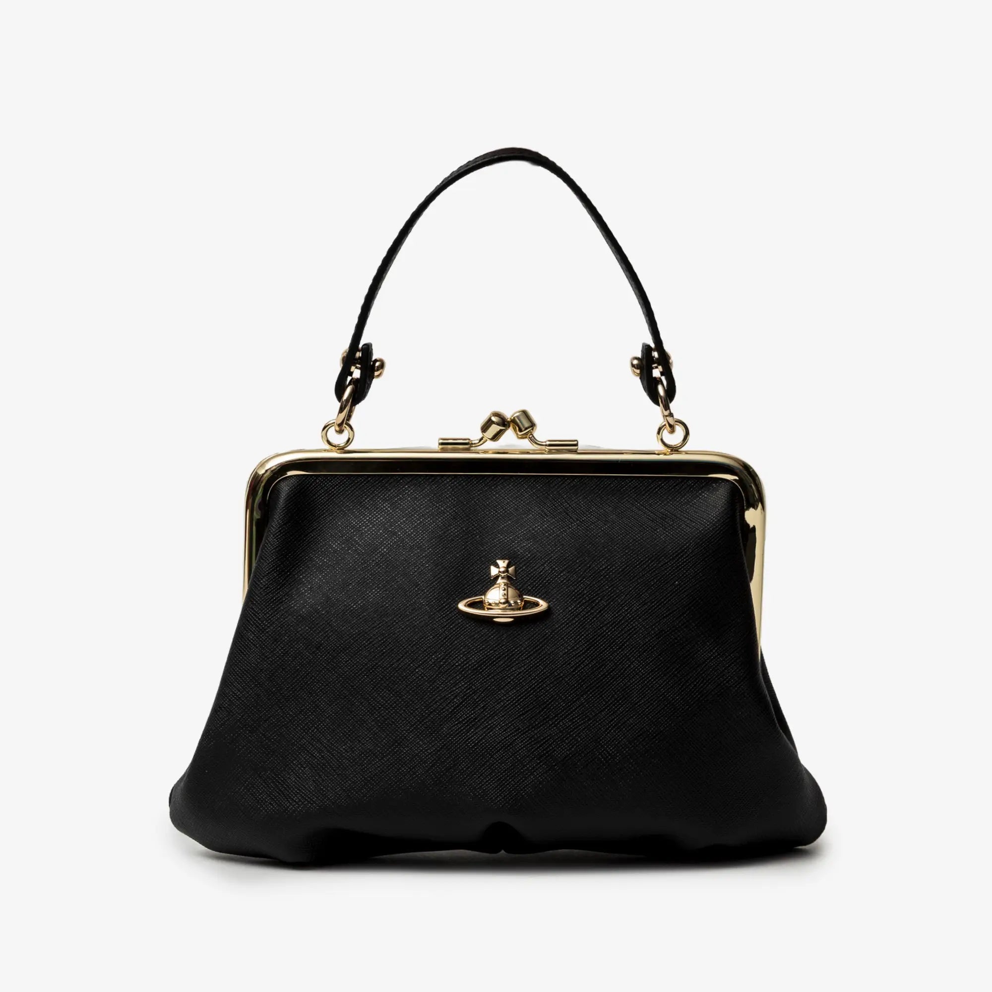 Vivienne Westwood Granny Frame Purse Black - 1