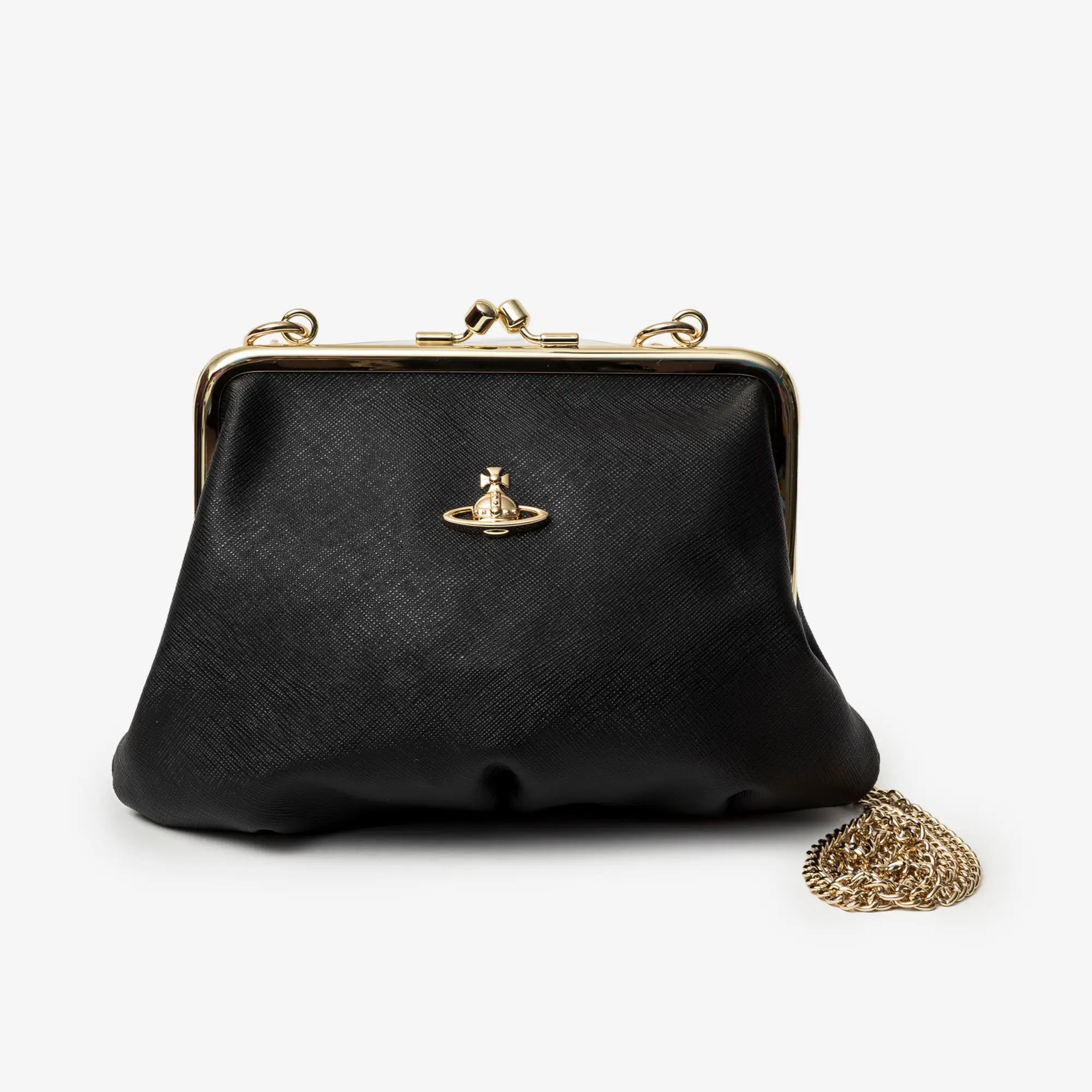 Vivienne Westwood Granny Frame Purse Black - 3