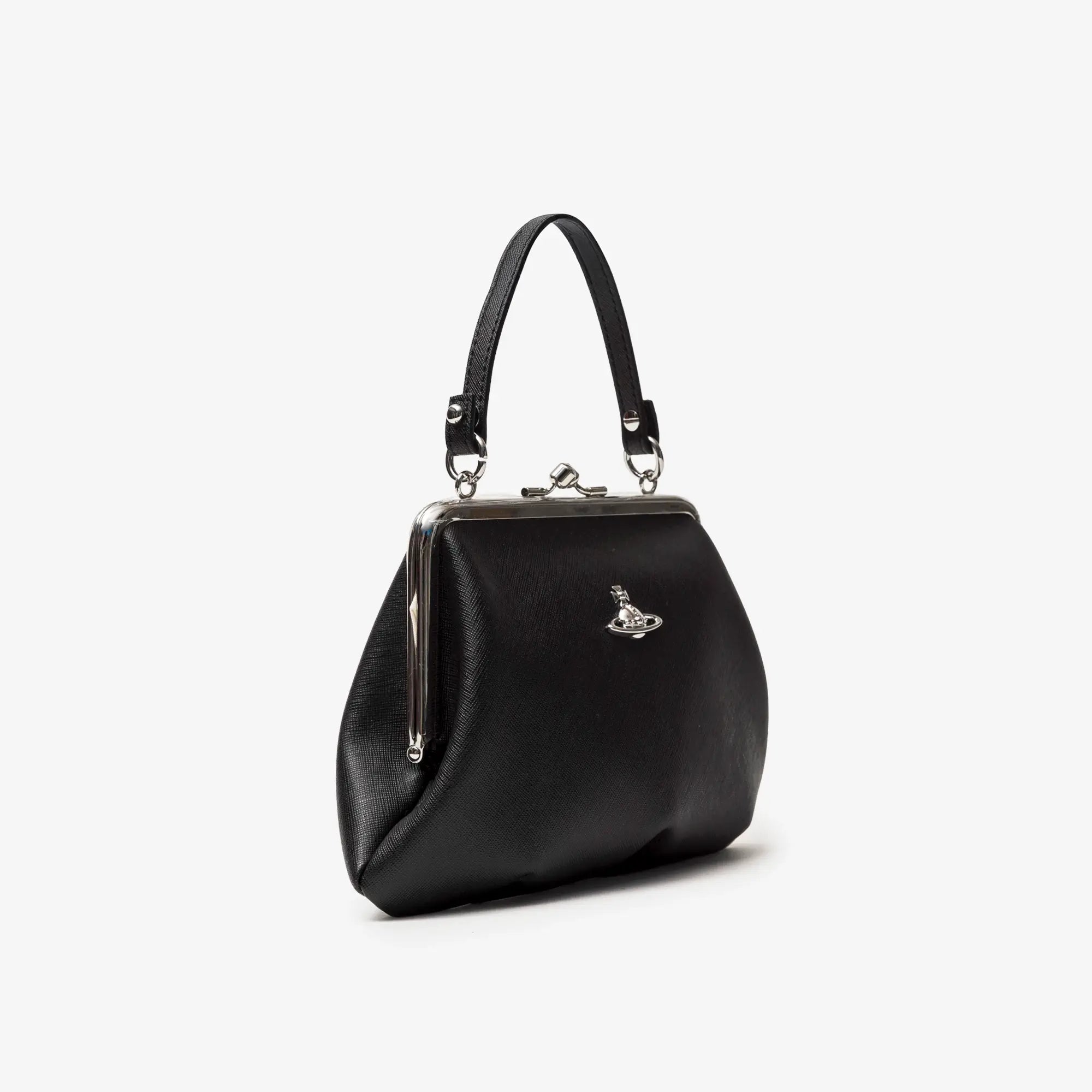 Vivienne Westwood Granny Frame Purse Black - 2