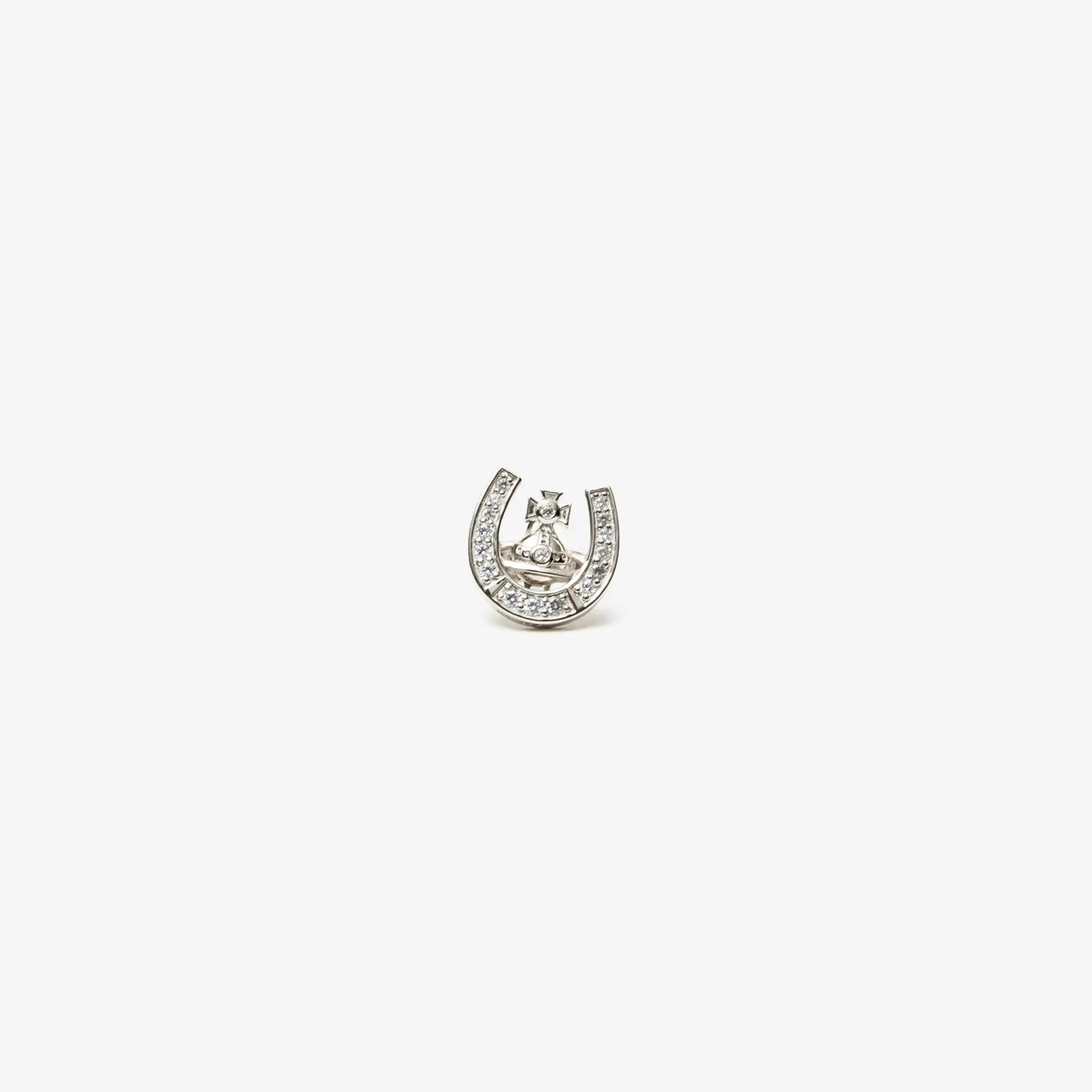 Vivienne Westwood Horace Single Stud Earring Silver - 1