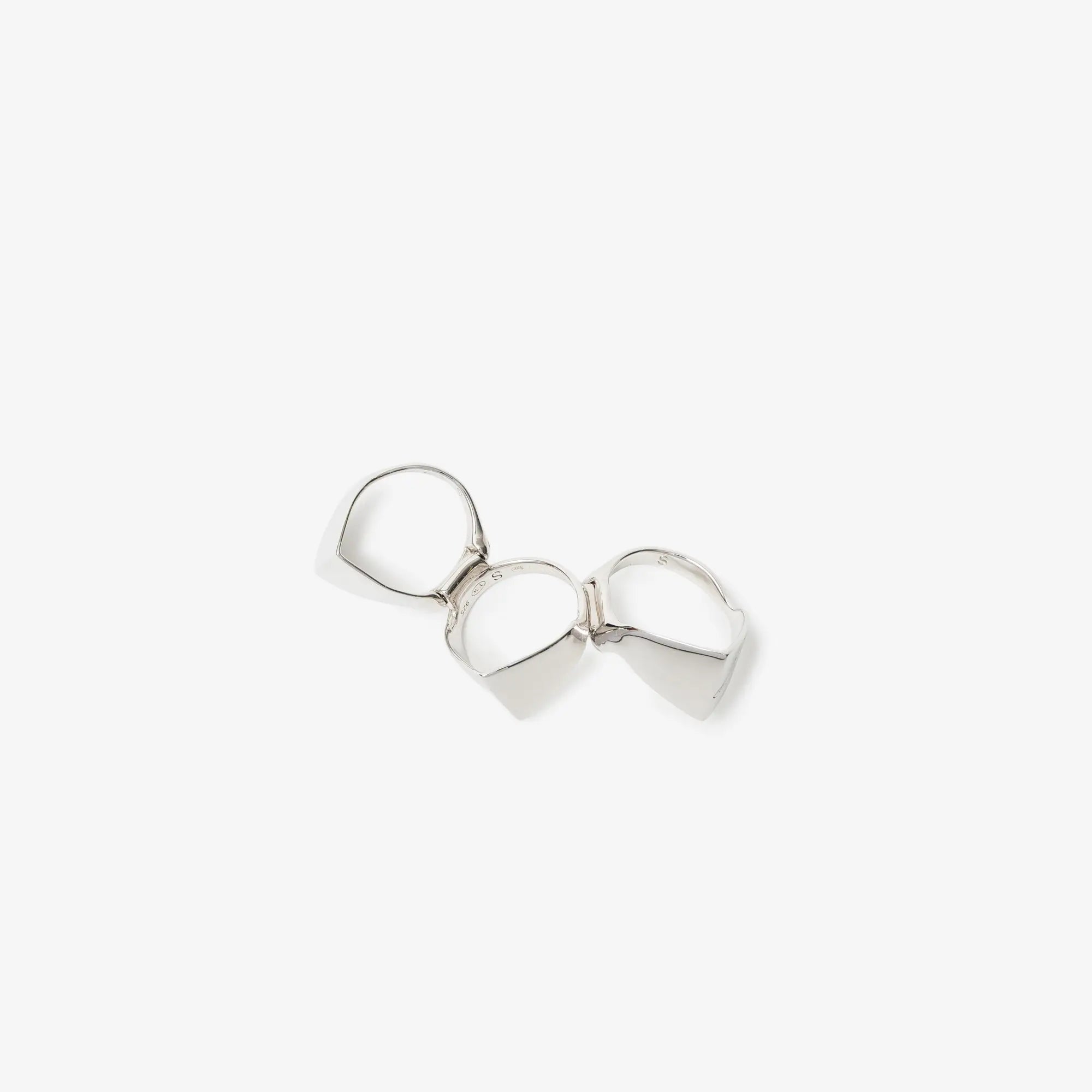 Vivienne Westwood Knuckleduster Ring Platinum - 4