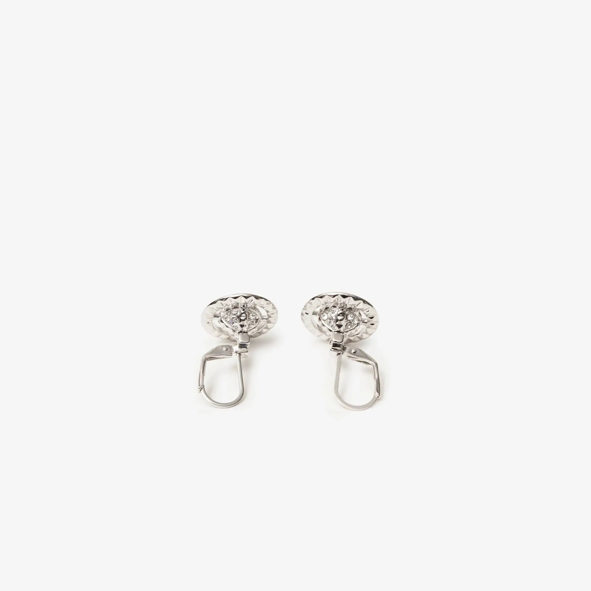 Vivienne Westwood Mayfair Small Orb Earrings Rhodium/AL Crystal