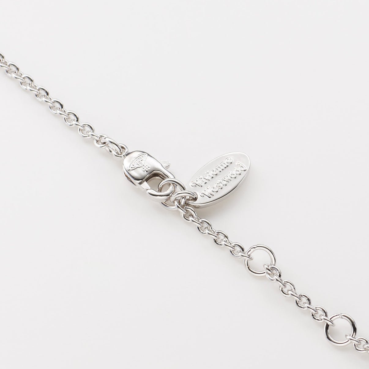 Vivienne Westwood Mayfair Small Orb Pendant Rhodium - 4