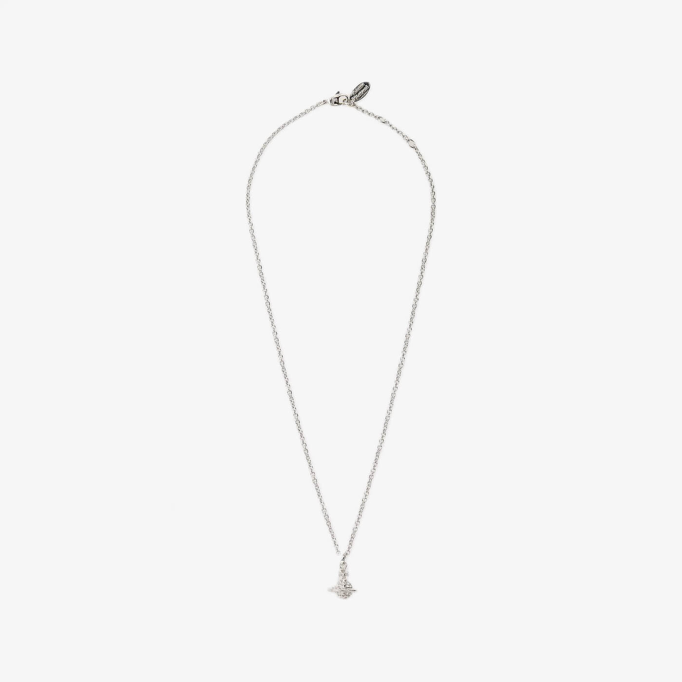 Vivienne Westwood Mayfair Small Orb Pendant Rhodium/Crystal AL-1