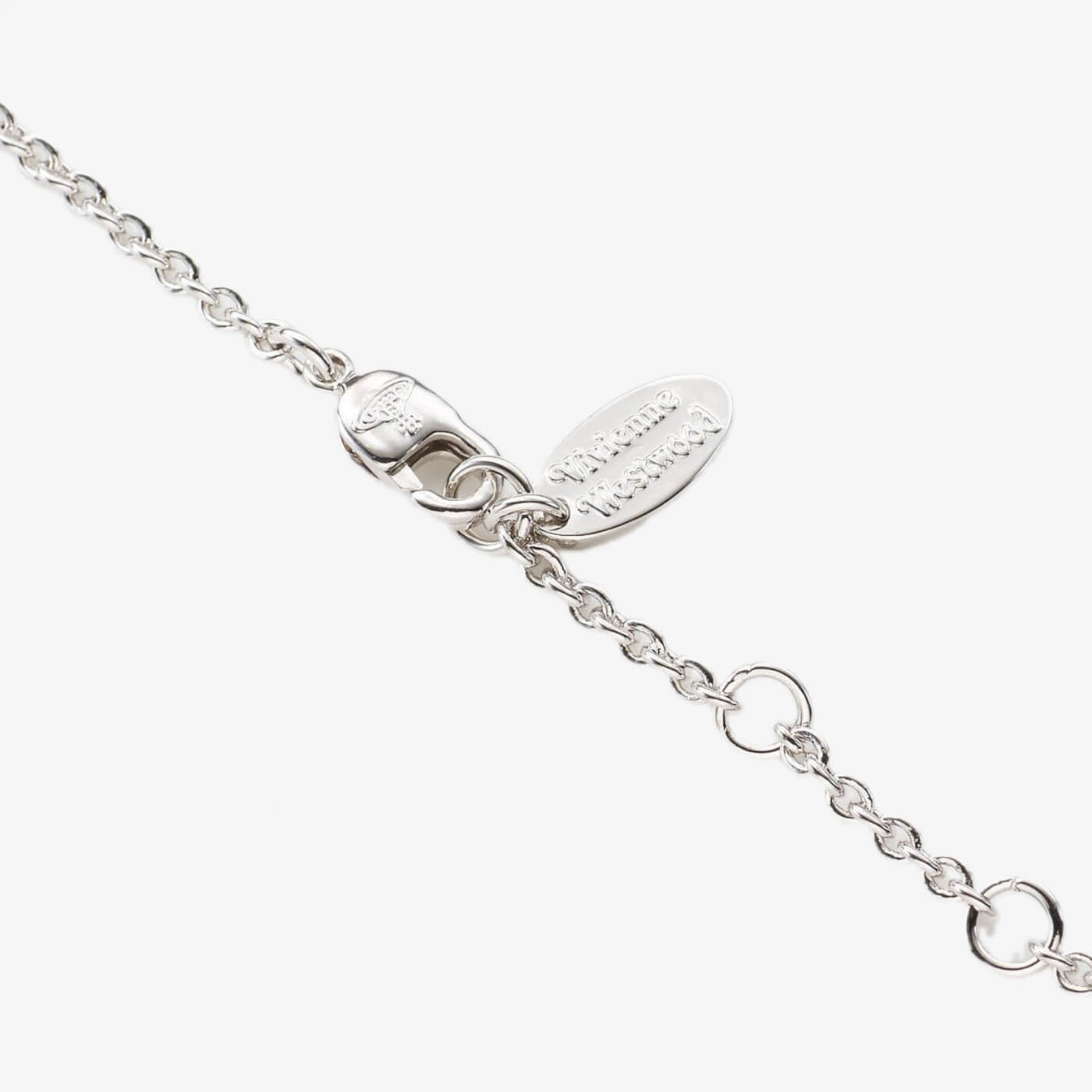 Vivienne Westwood Mayfair Small Orb Pendant Rhodium/Crystal AL-3