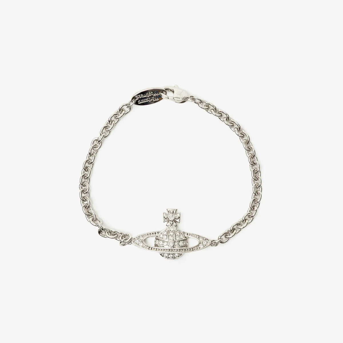 Vivienne Westwood ミニ バスレリーフ ブレスレット プラチナ｜Feuille