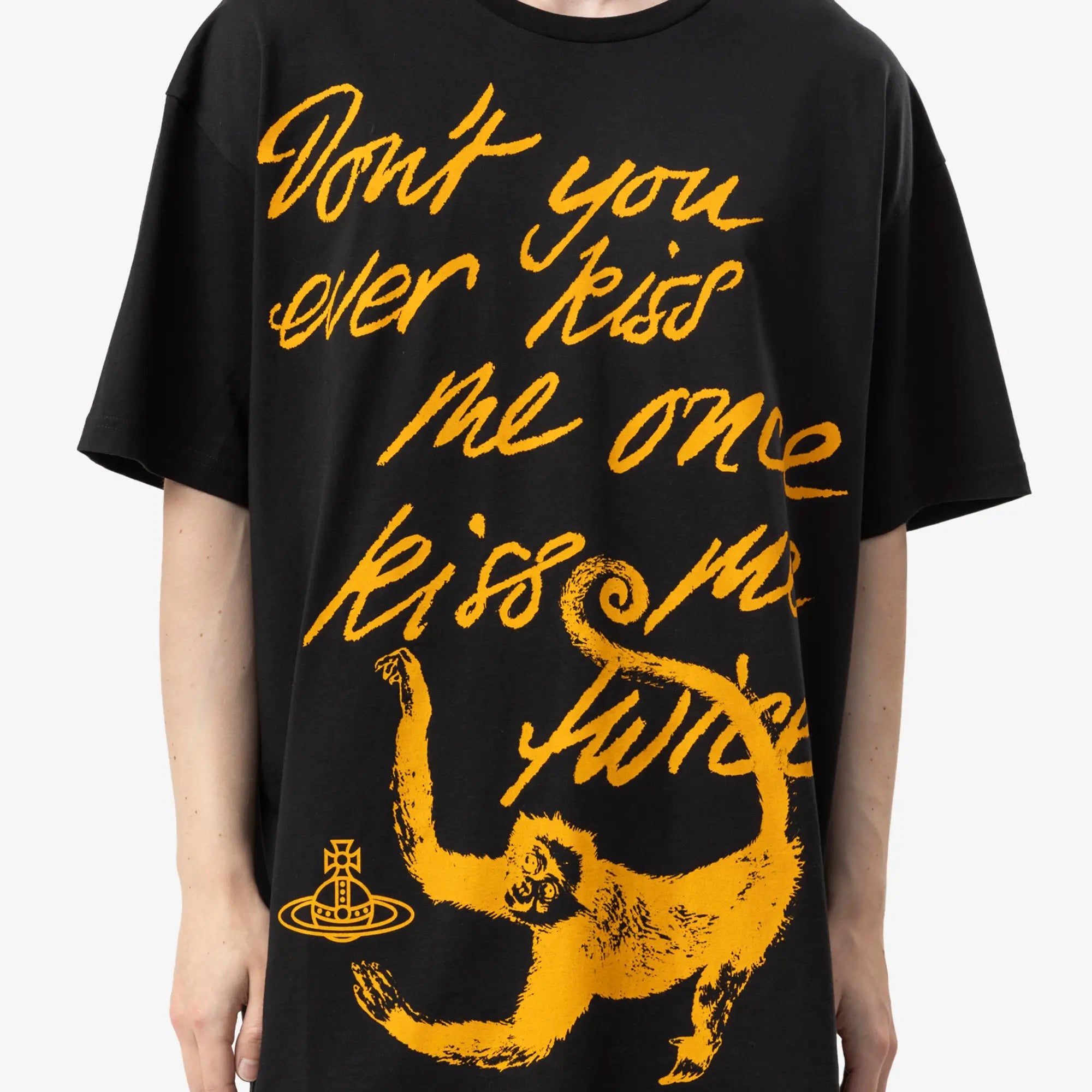Vivienne Westwood Monkey Oversize T-Shirt Black - 5