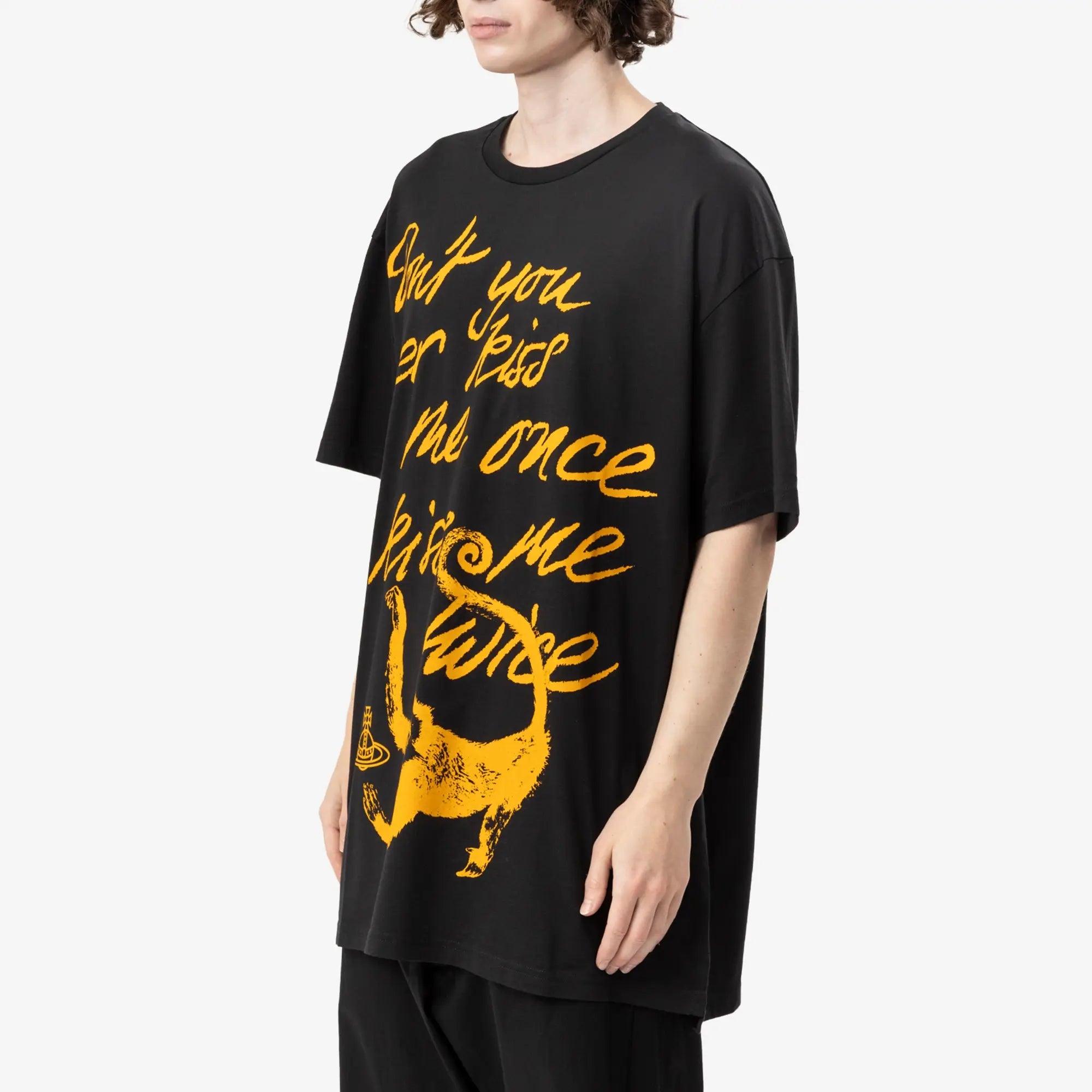 Vivienne Westwood Monkey Oversize T-Shirt Black - 3