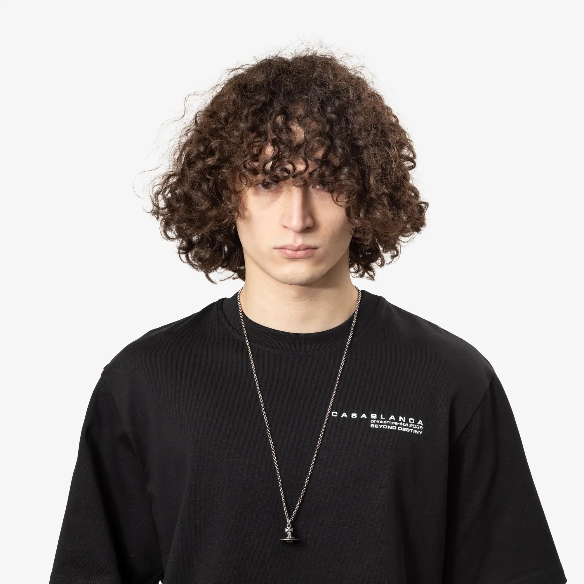 Vivienne Westwood New Tiny Orb Pendant Silver - 2