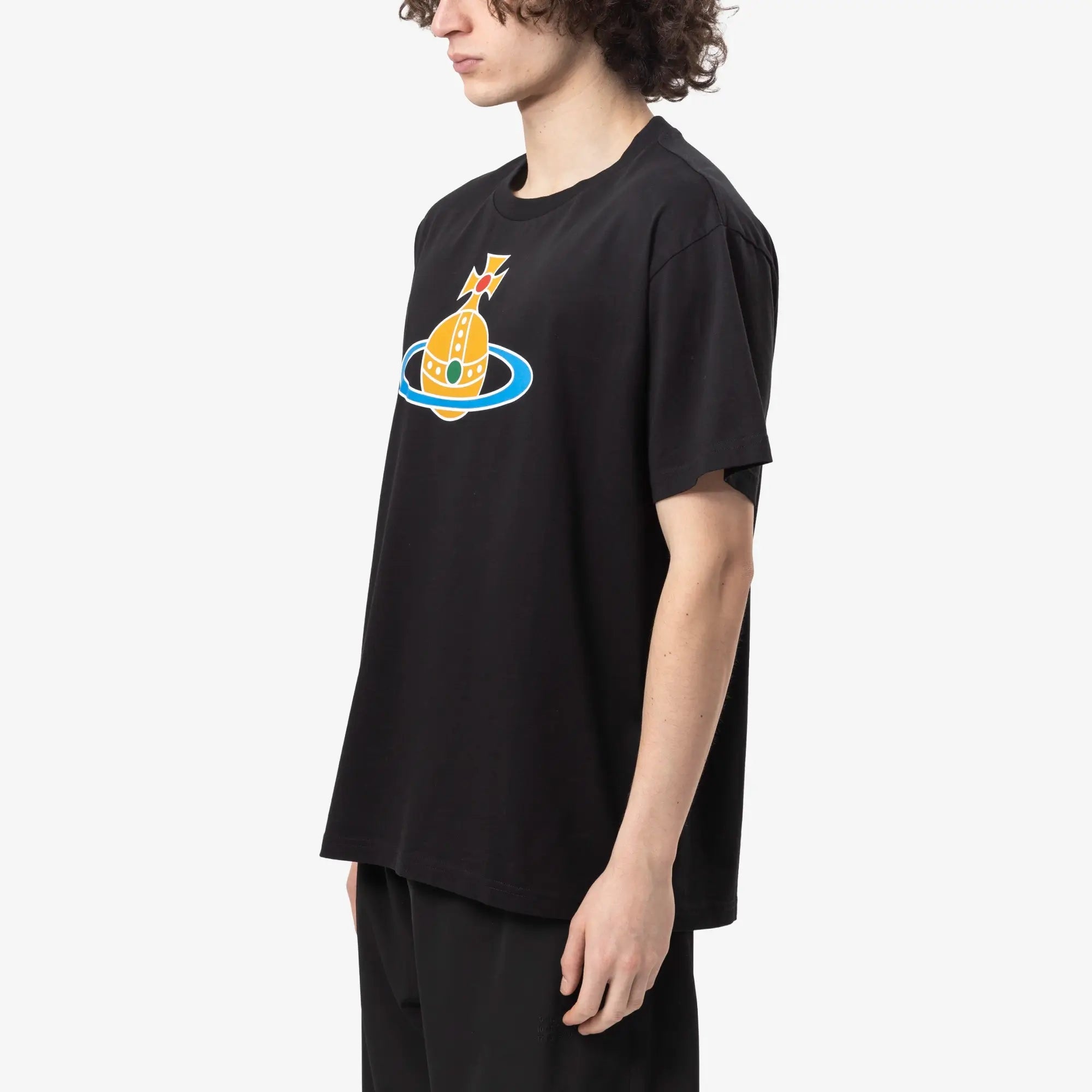 Vivienne Westwood Orb Oversize T-Shirt Black - 3
