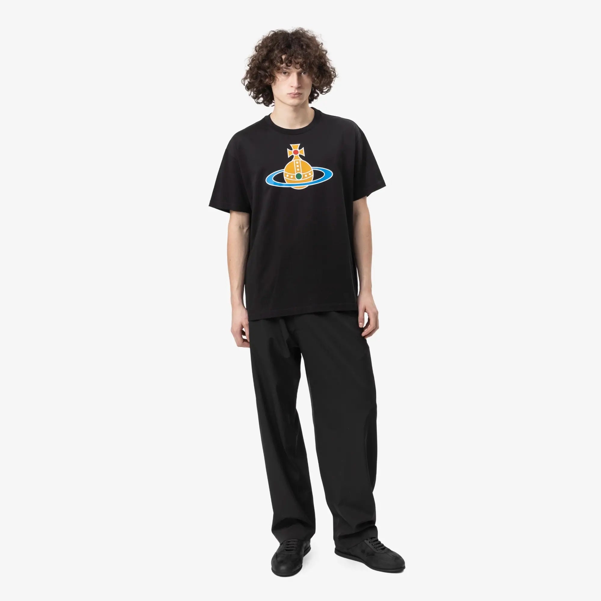 Vivienne Westwood Orb Oversize T-Shirt Black - 2