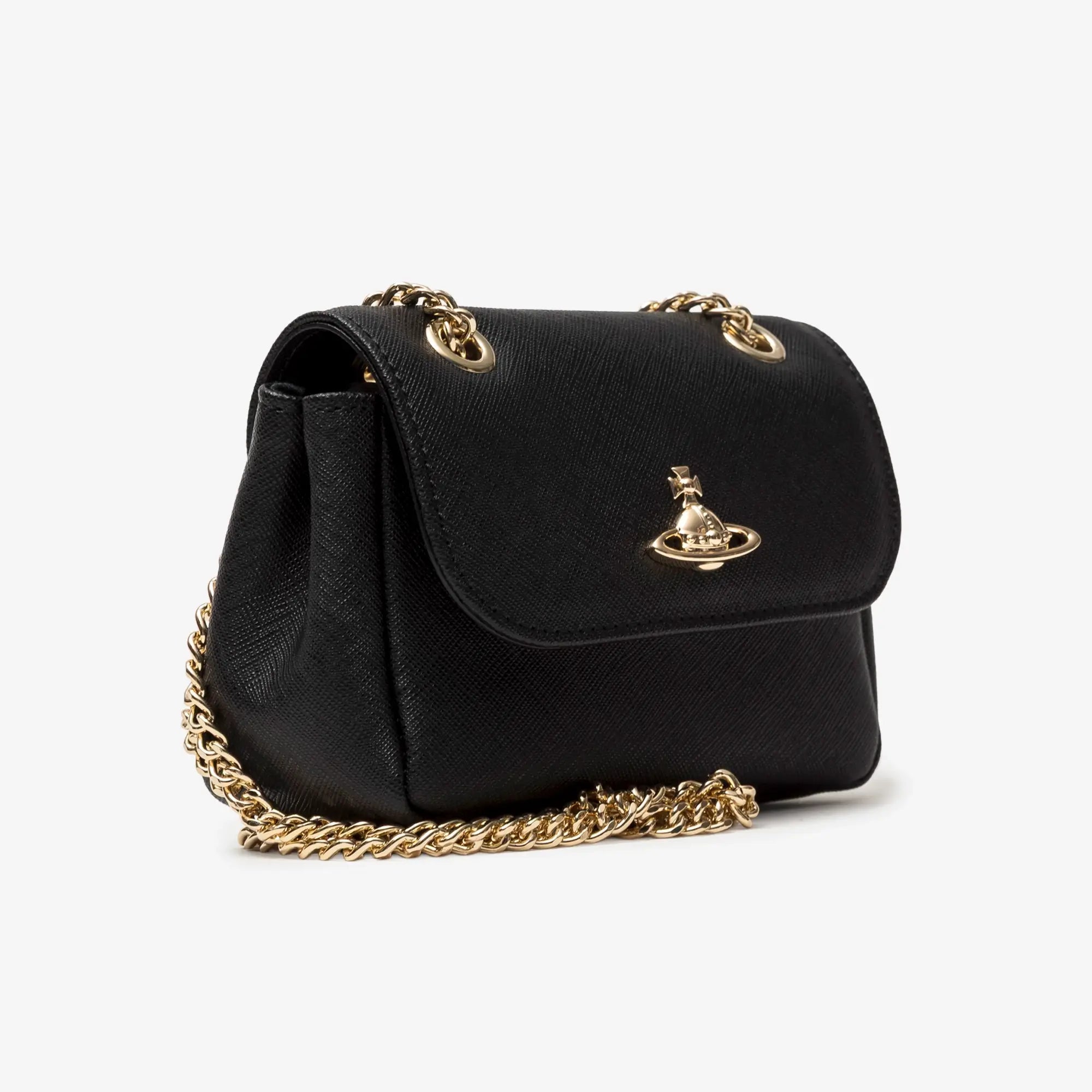 Vivienne Westwood Small Chain Purse Black - 3