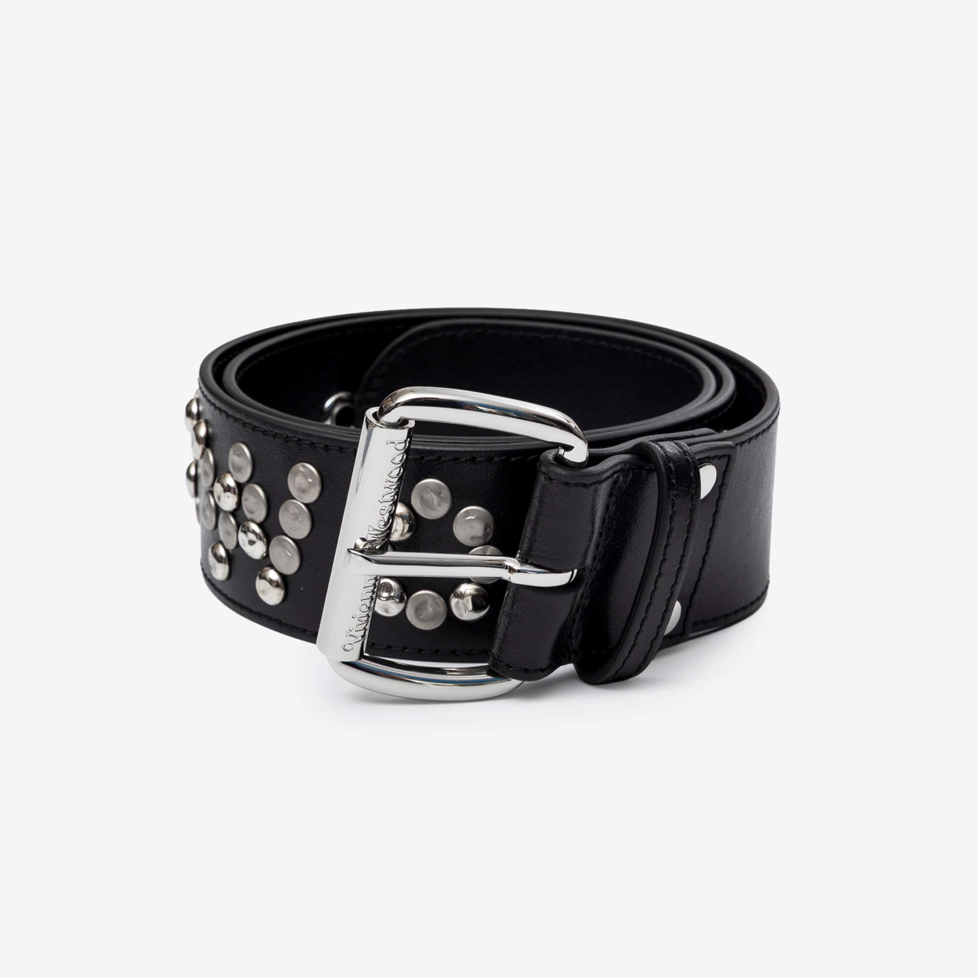 Vivienne Westwood Westwood Studded Belt Black-1