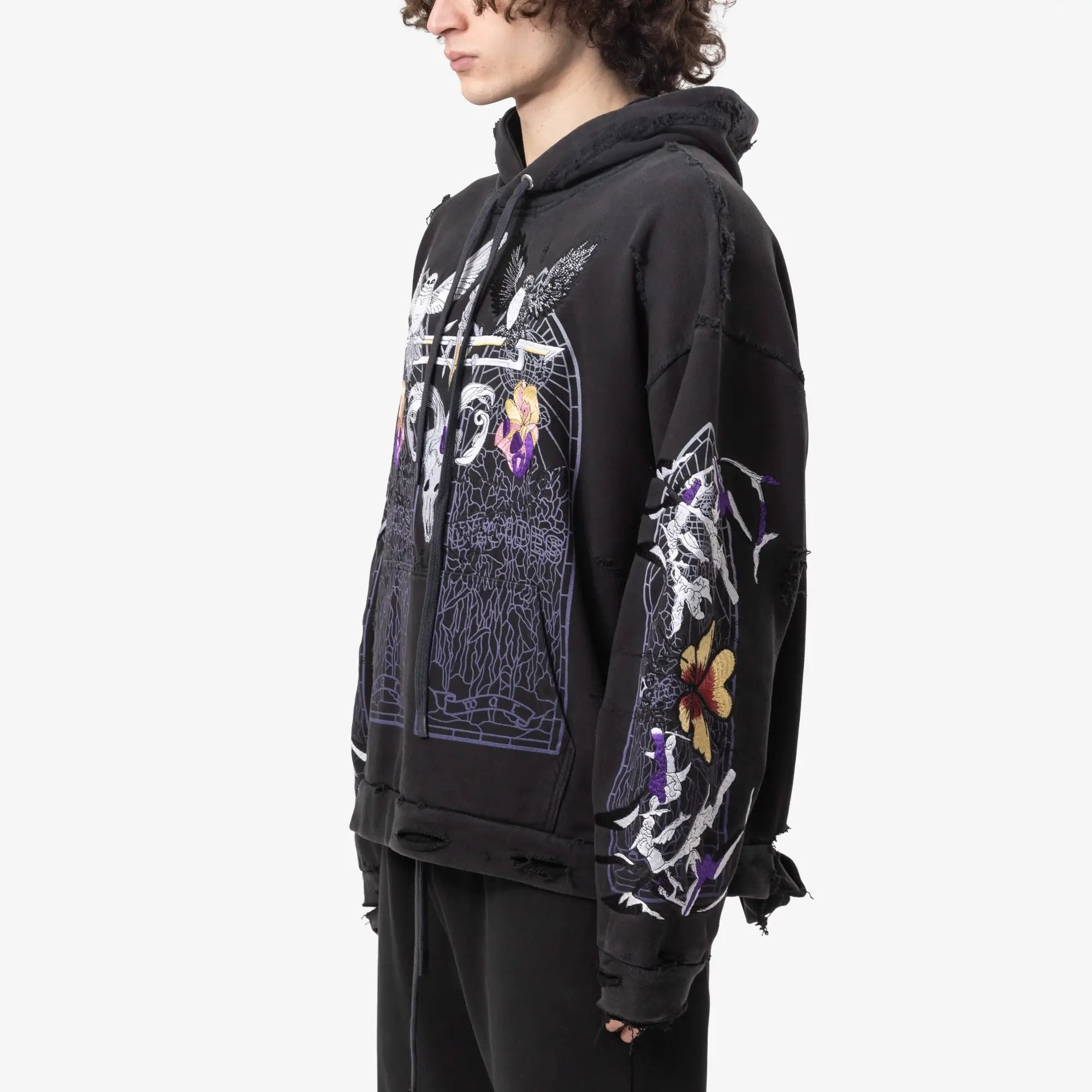 Who Decides War Epitome Hoody Coal - 3