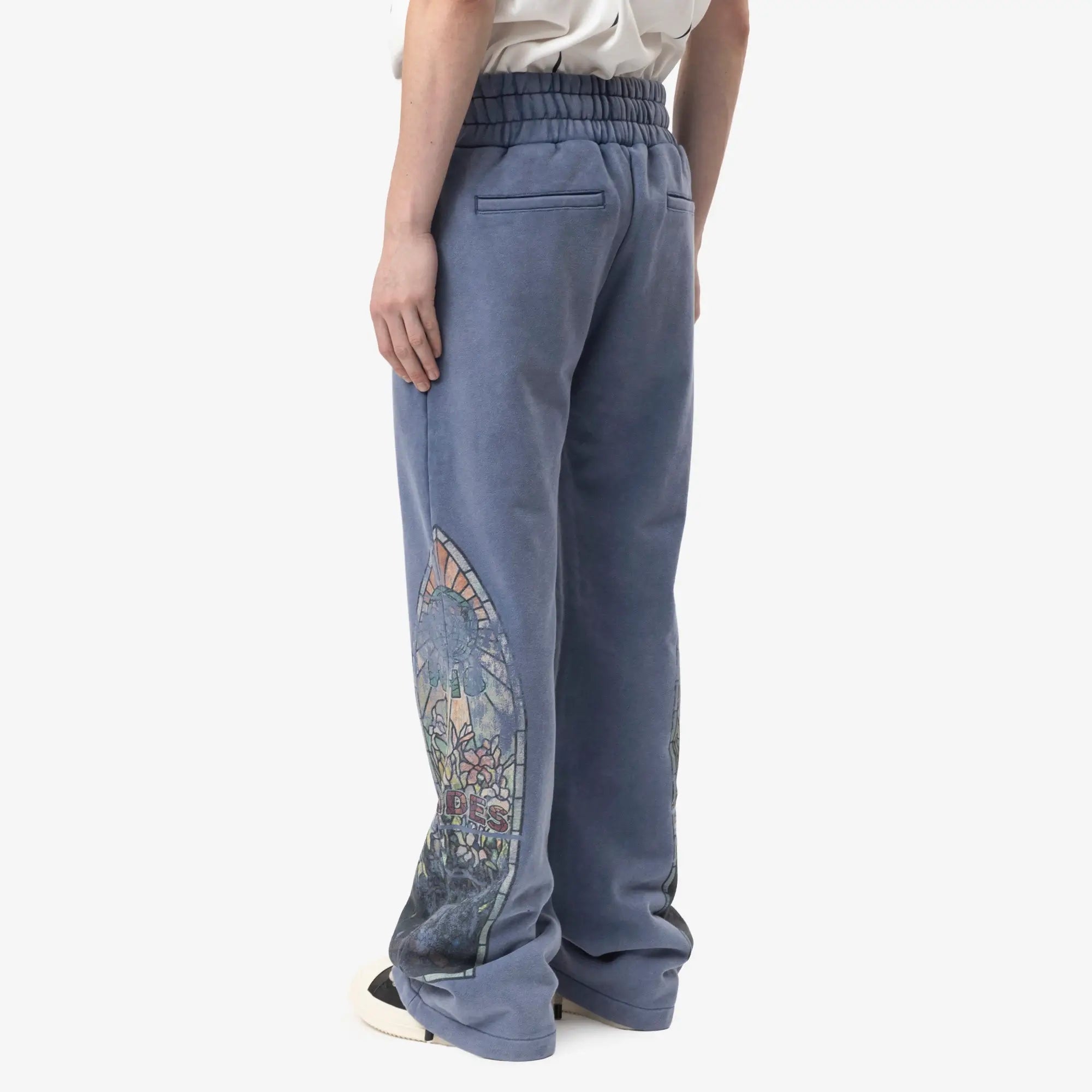 Who Decides War Faded Sweatpants Sky - 4