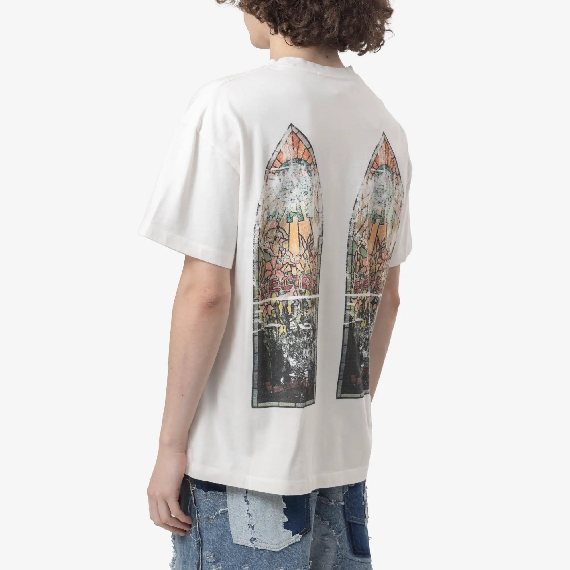 Who Decides War Faded T-Shirt Cloud - 4