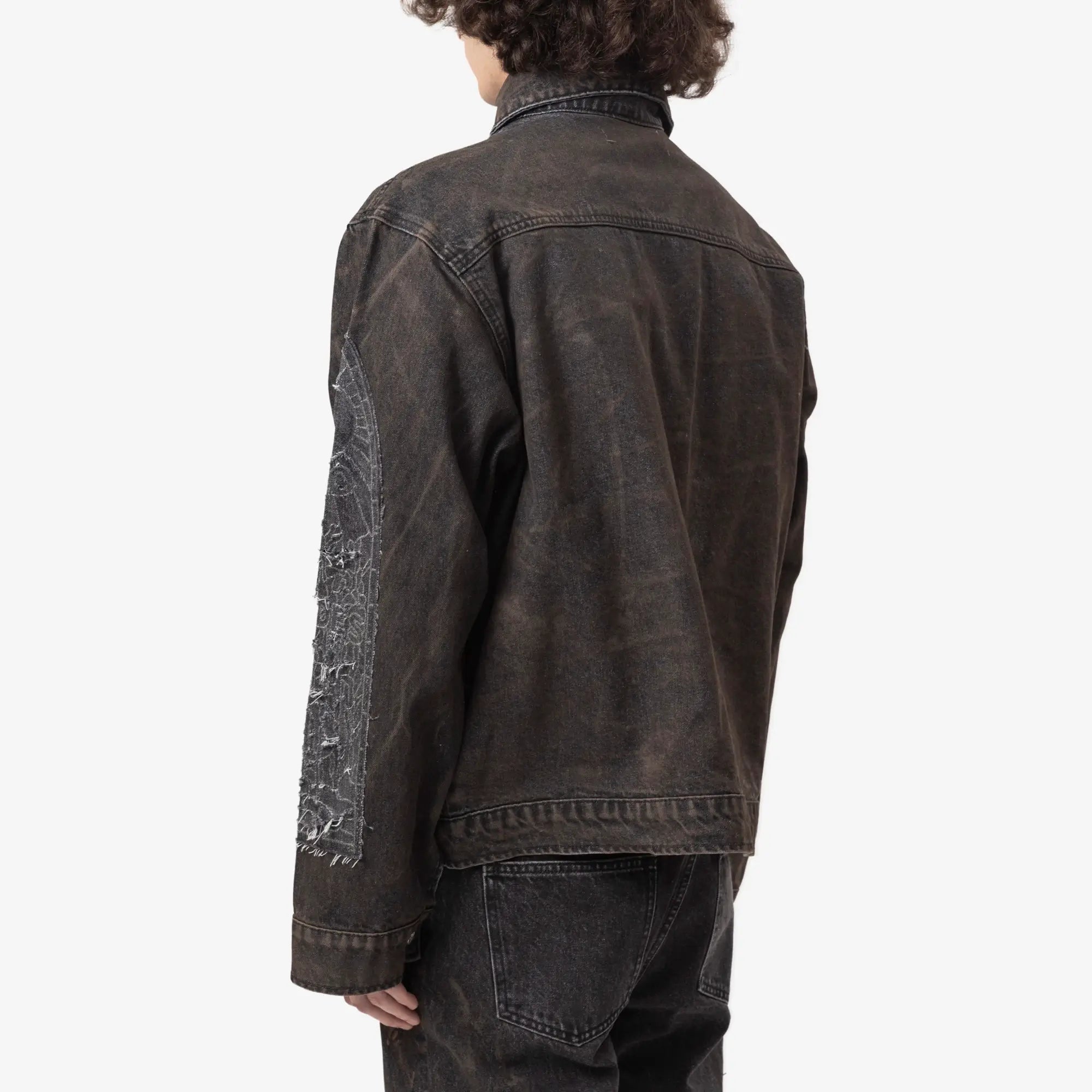 Who Decides War Mechanic Trucker Jacket Coal - 4