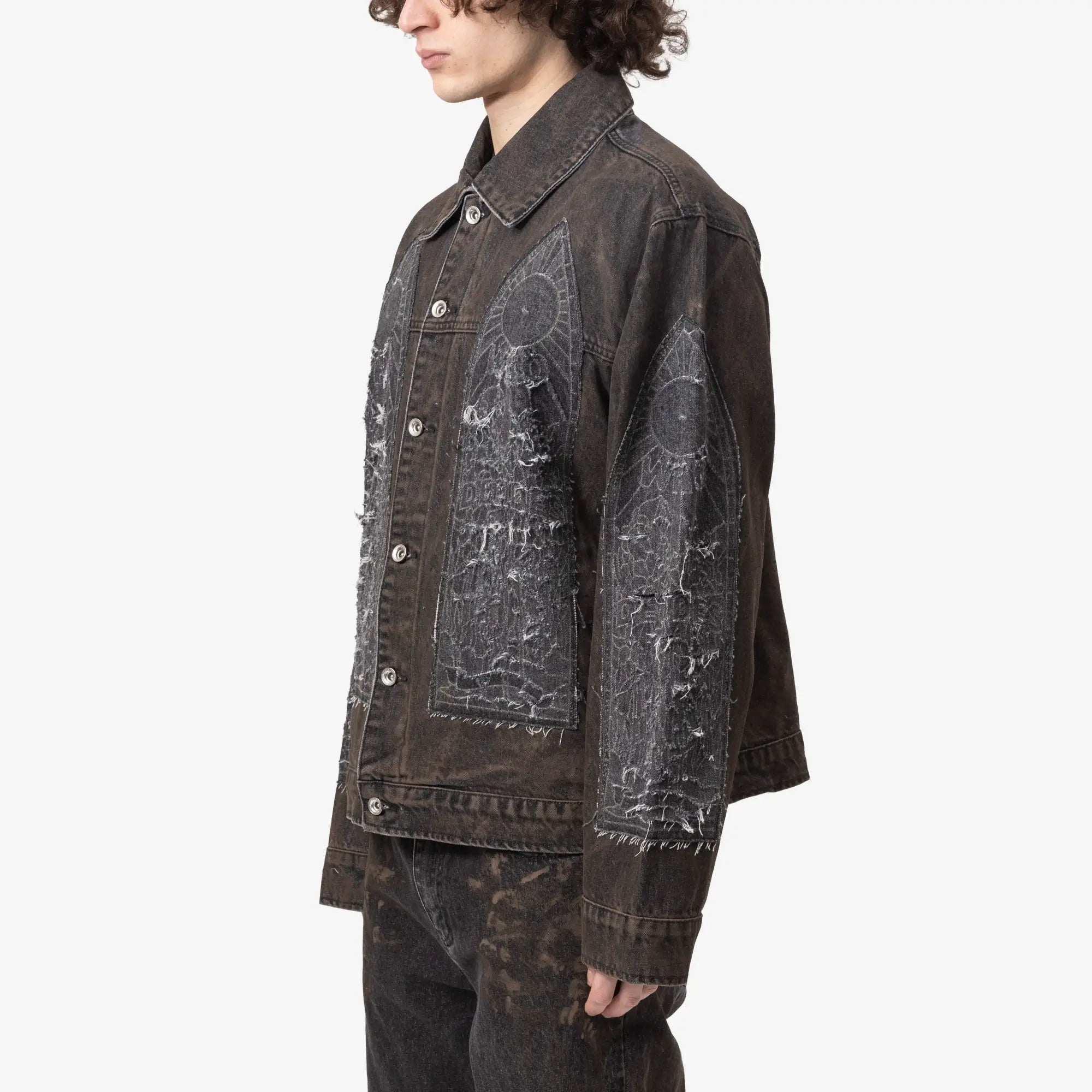Who Decides War Mechanic Trucker Jacket Coal - 3