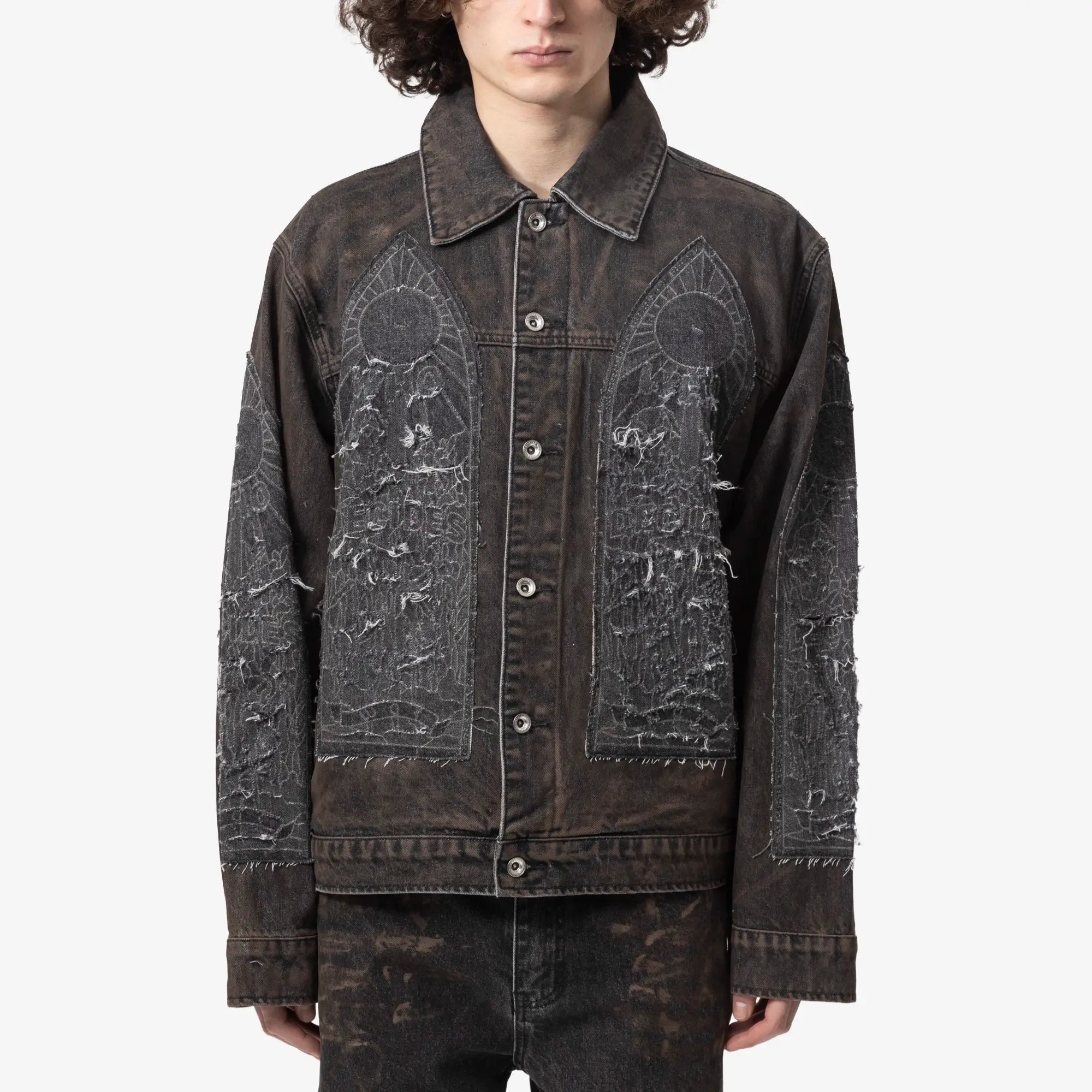 Who Decides War Mechanic Trucker Jacket Coal - 1
