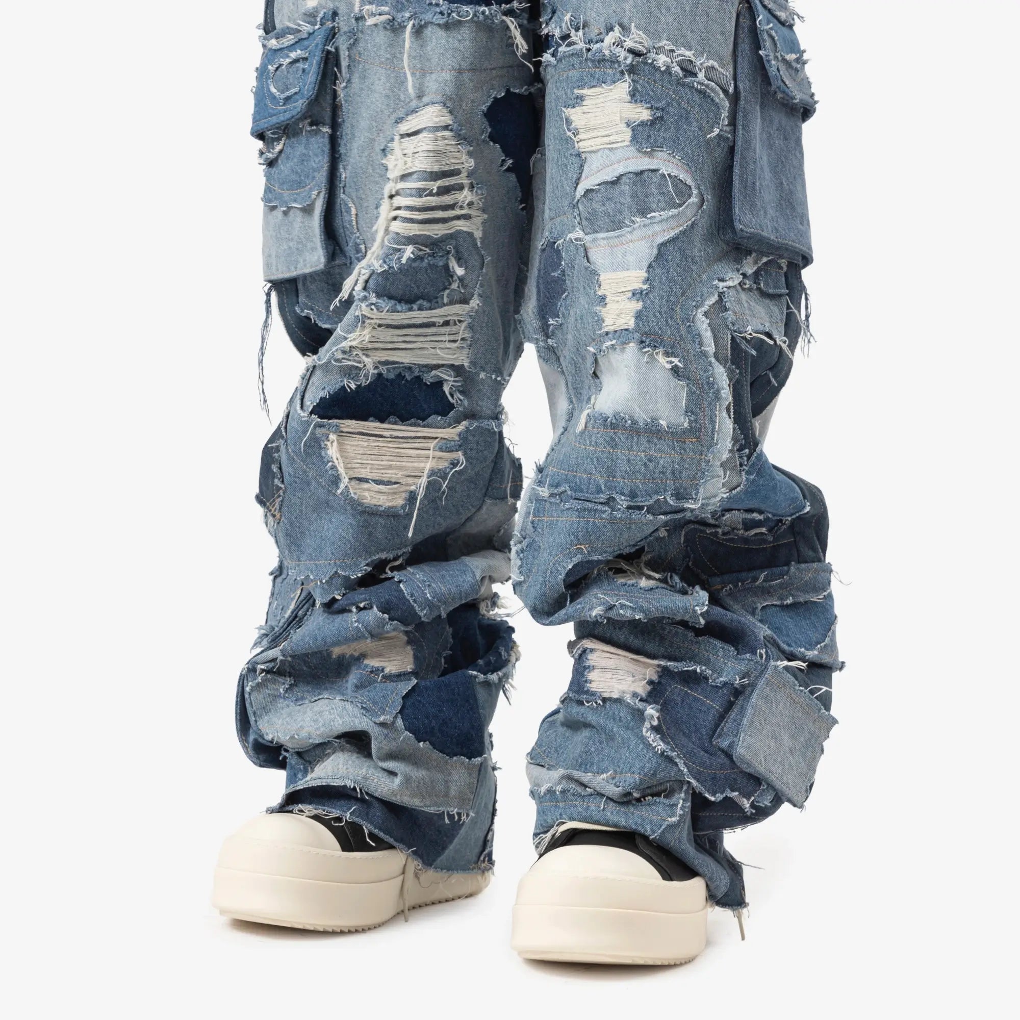 Who Decides War Unearthed Cargo Pants Blue - 5