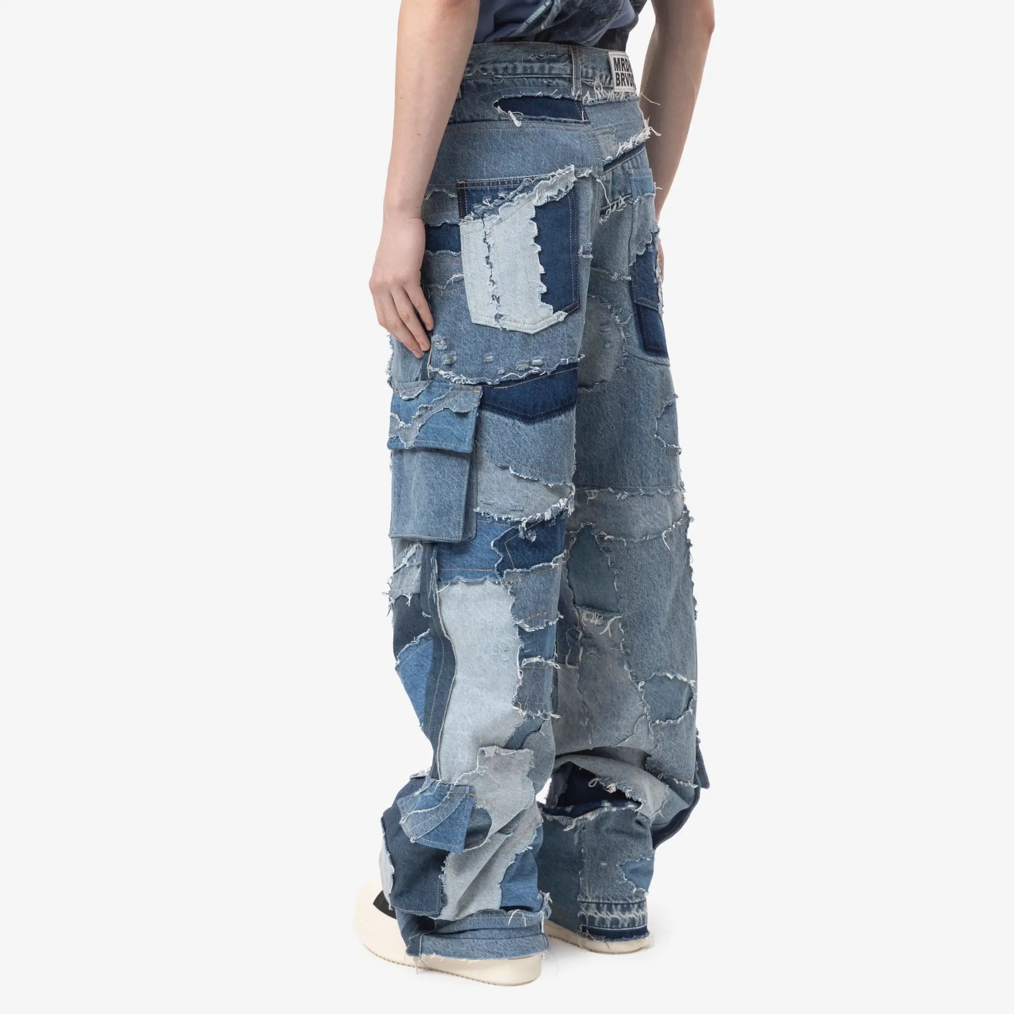 Who Decides War Unearthed Cargo Pants Blue - 4