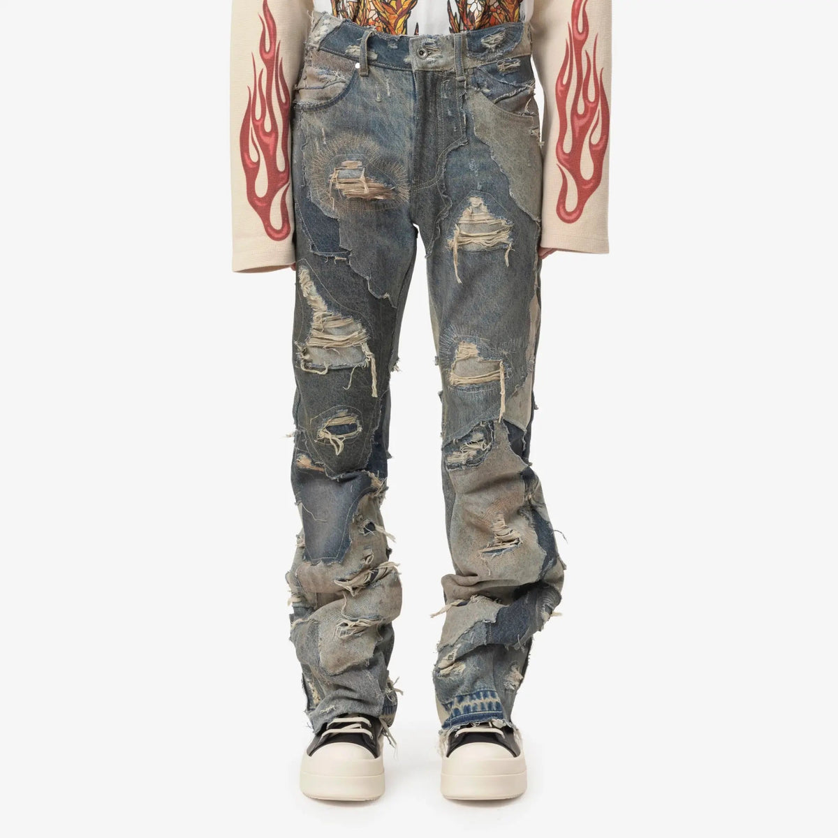 Who Decides War Unearthed Jeans ブルー｜Feuille