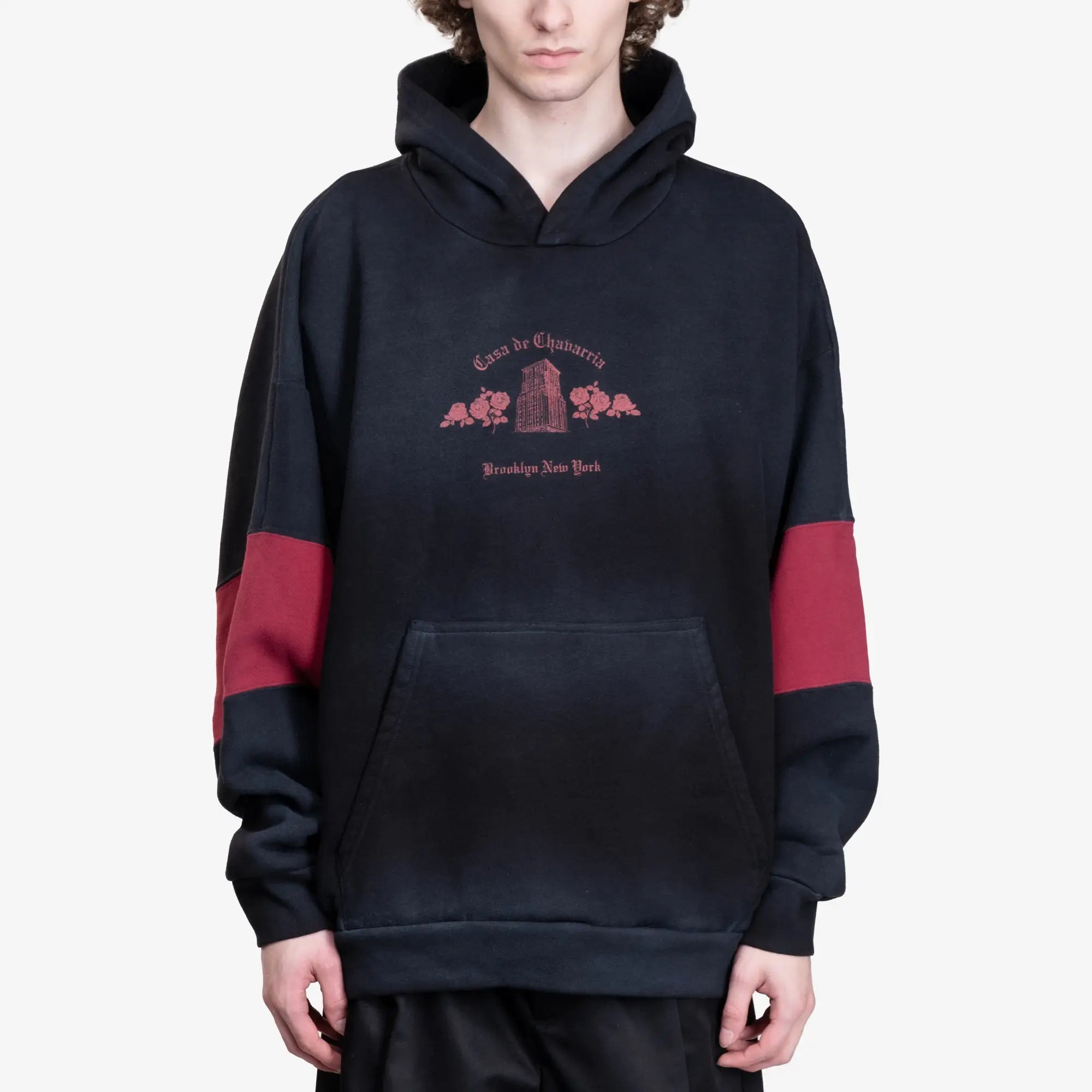 Willy Chavarria Casa de Chavarria Hoody Black - 1