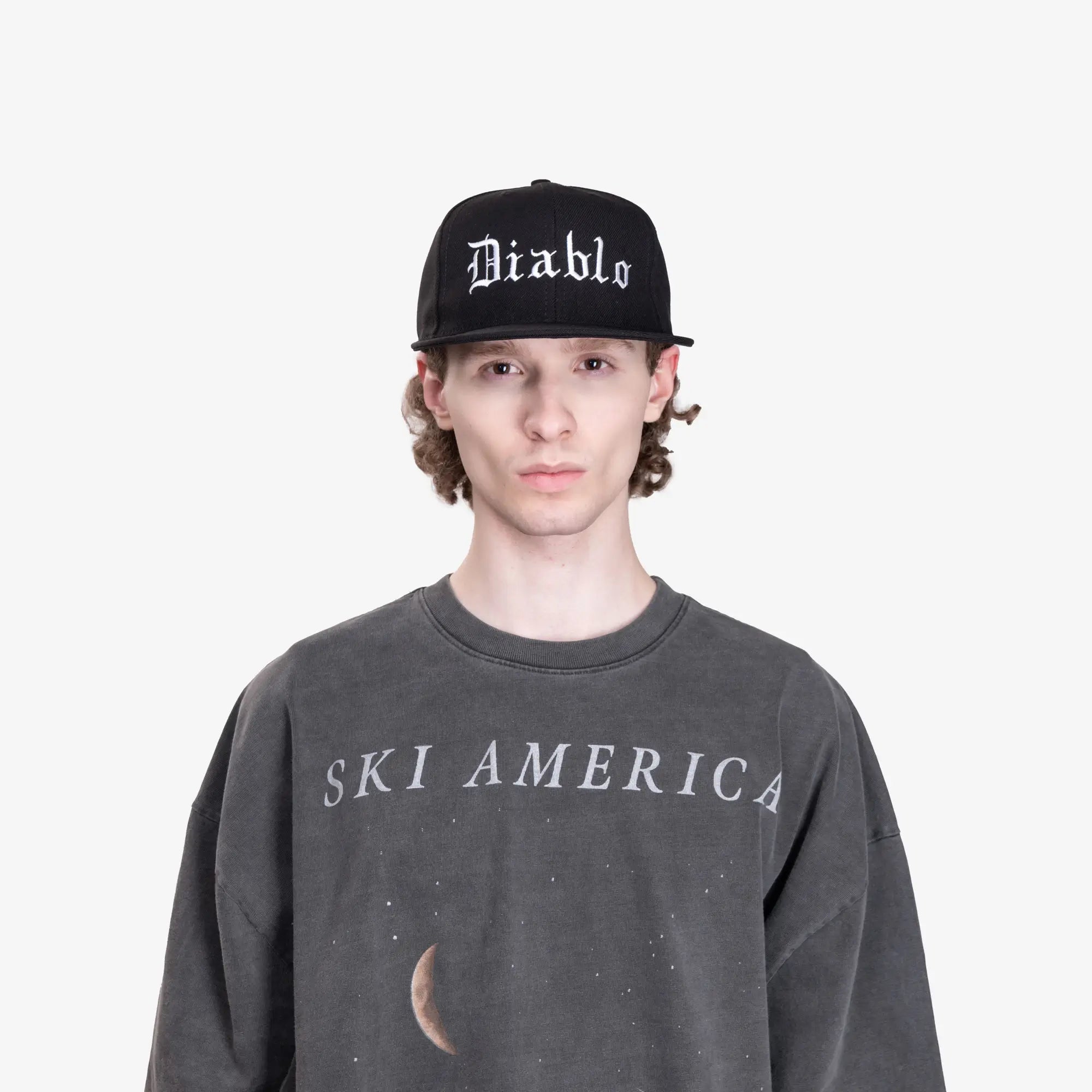 Willy Chavarria Diablo Cap Black - 2