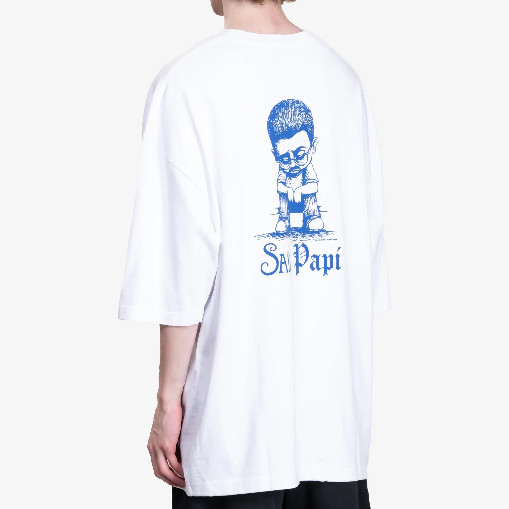 Willy Chavarria Precious Sad Papi Tee Snow White - 4