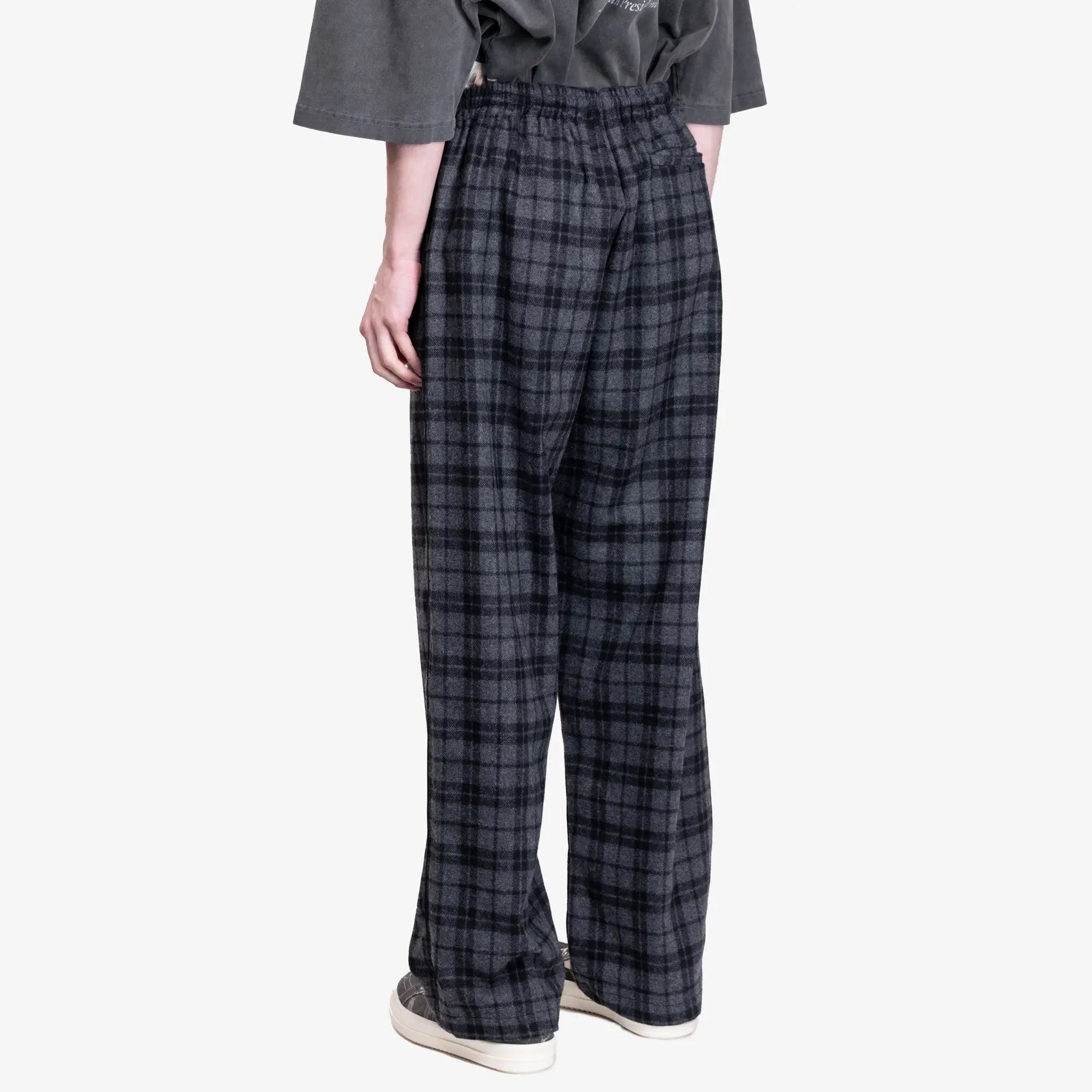 Willy Chavarria Ruff Rider Pants Charcoal - 4