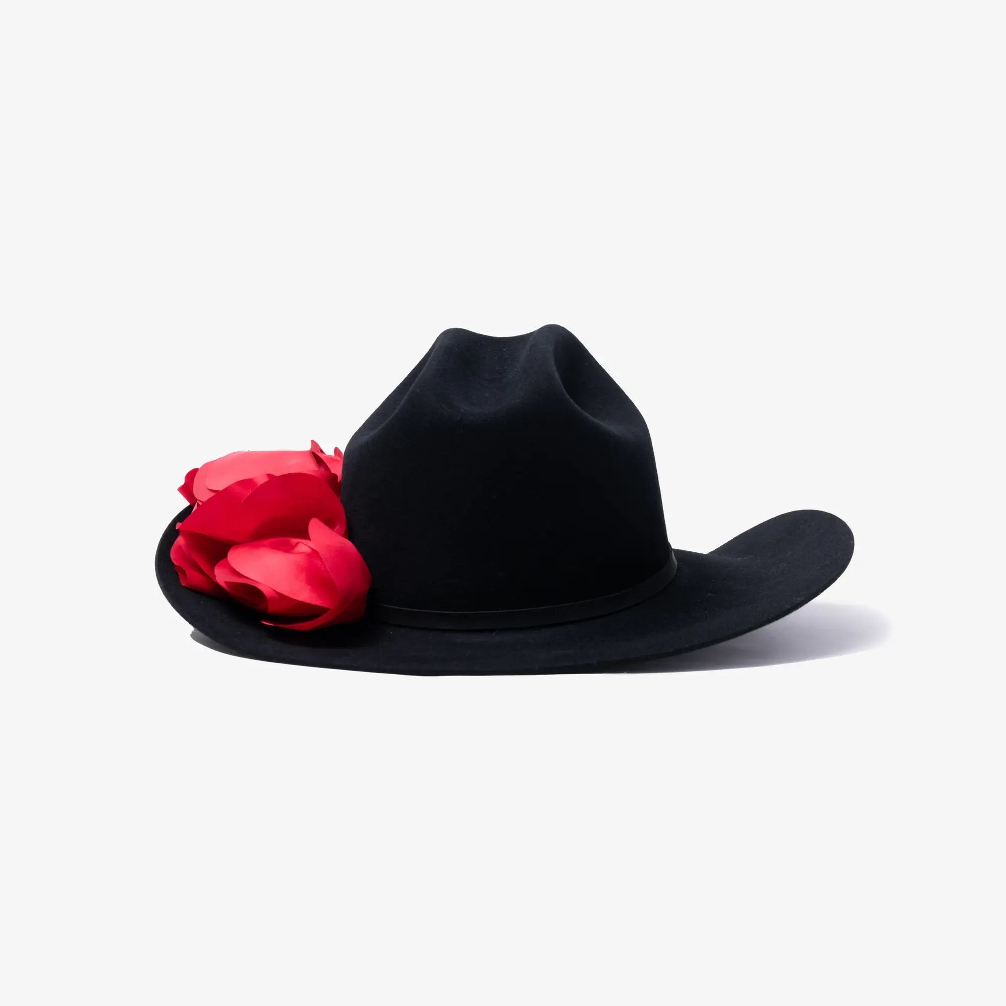 Willy Chavarria WC Felt Hat Black - 1