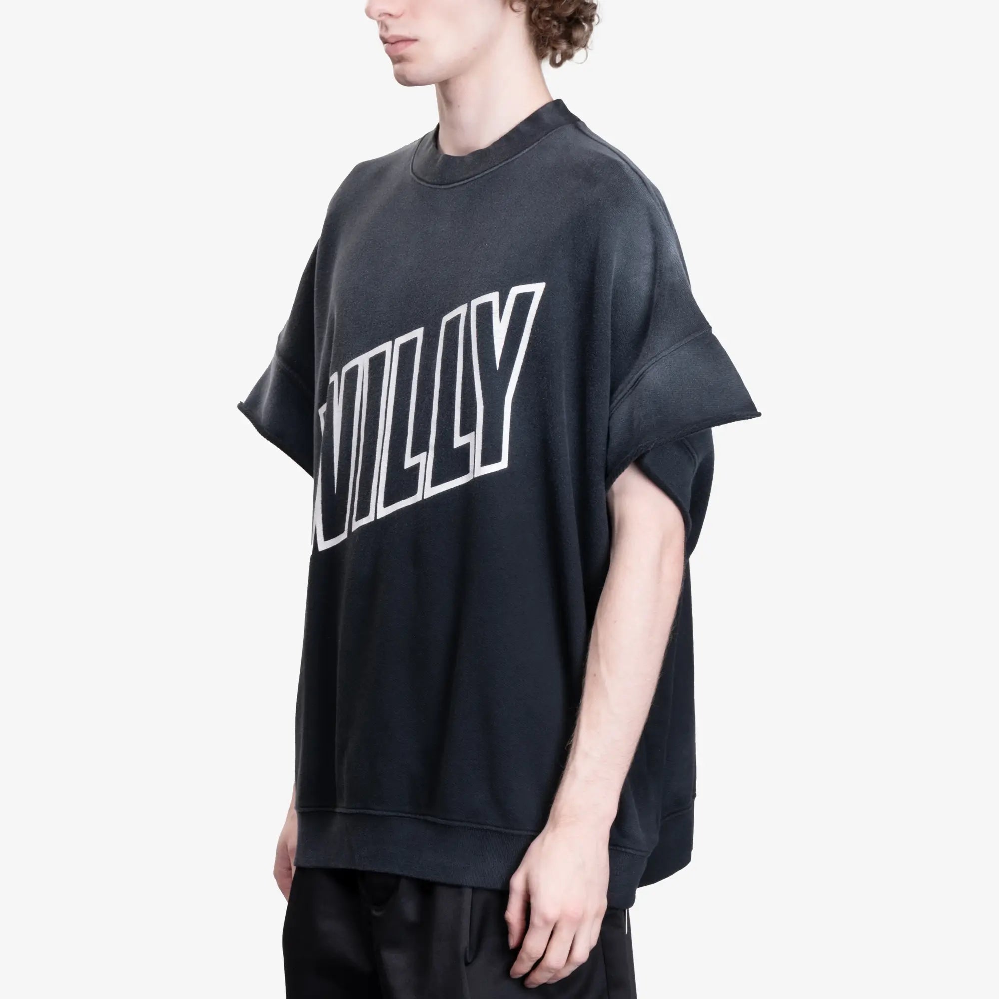 Willy Chavarria Willy Muscle Tee Black - 3