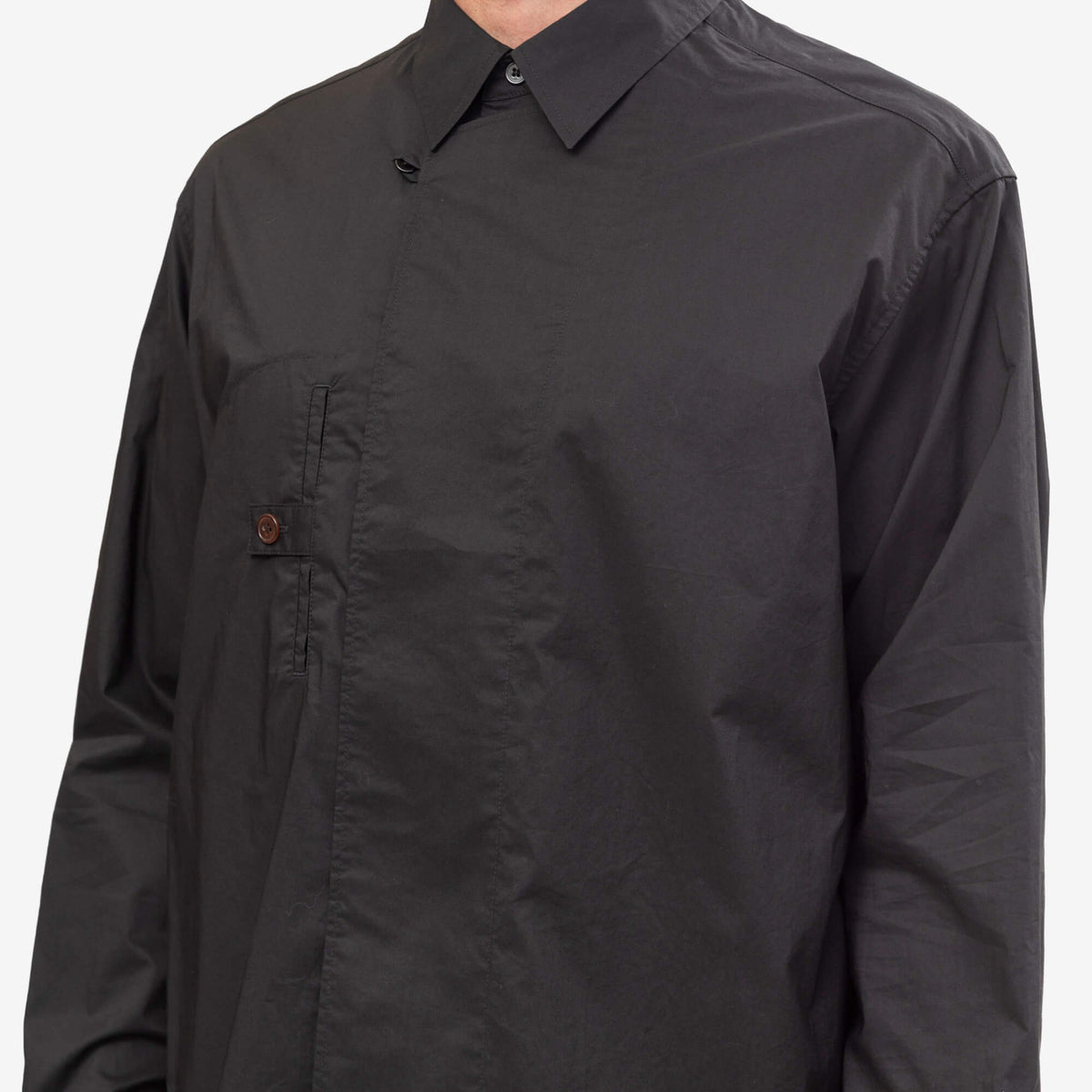 Y-3 Adaptive Cotton Shirt Black-5