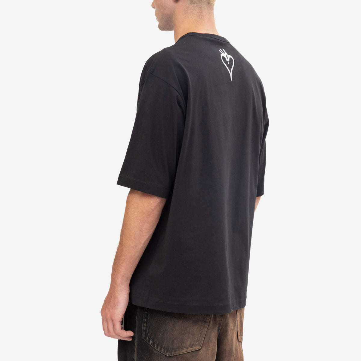 Y-3 Chito Graphic Skull T-Shirt Black-4