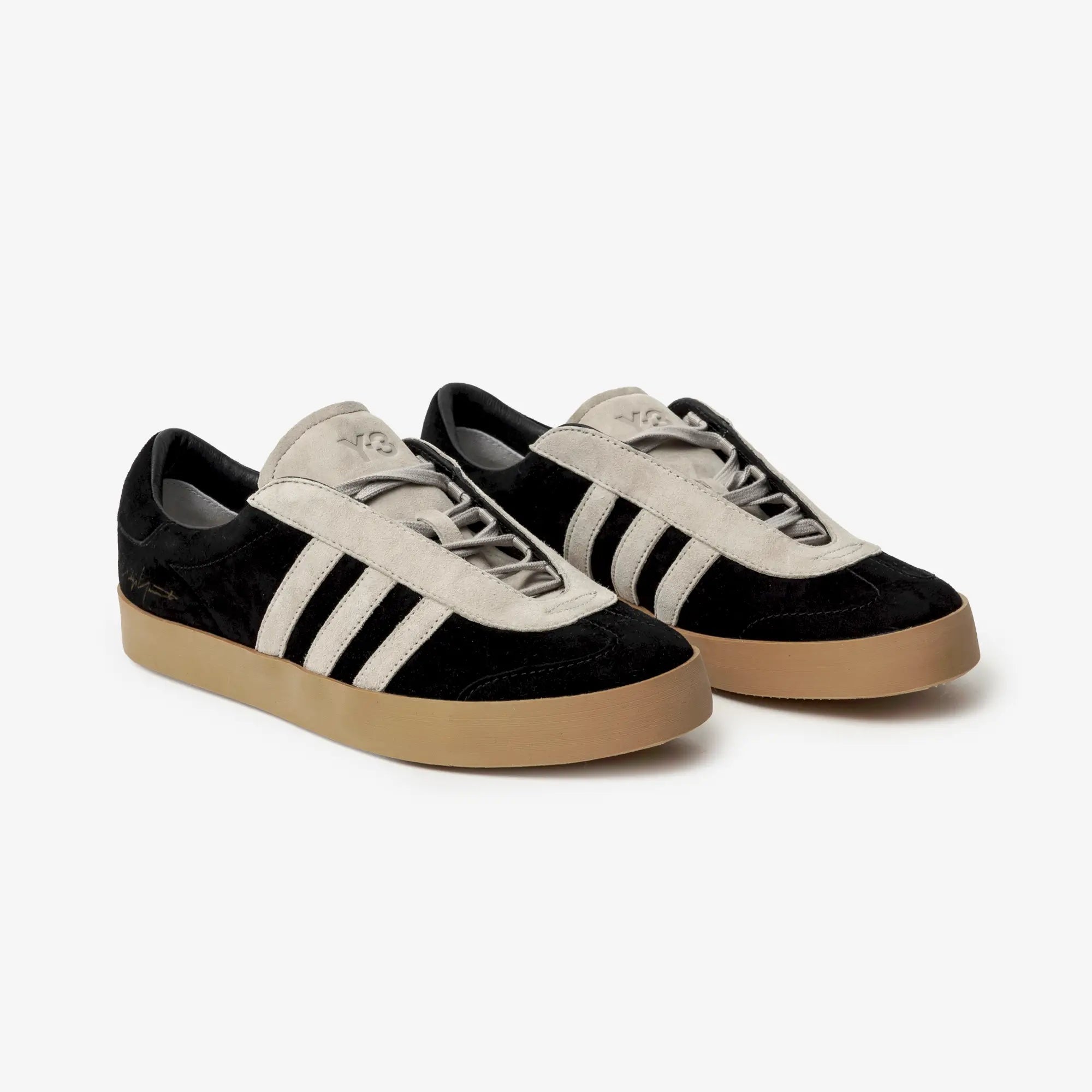 Y - 3 Gazelle Shoes Black - 1