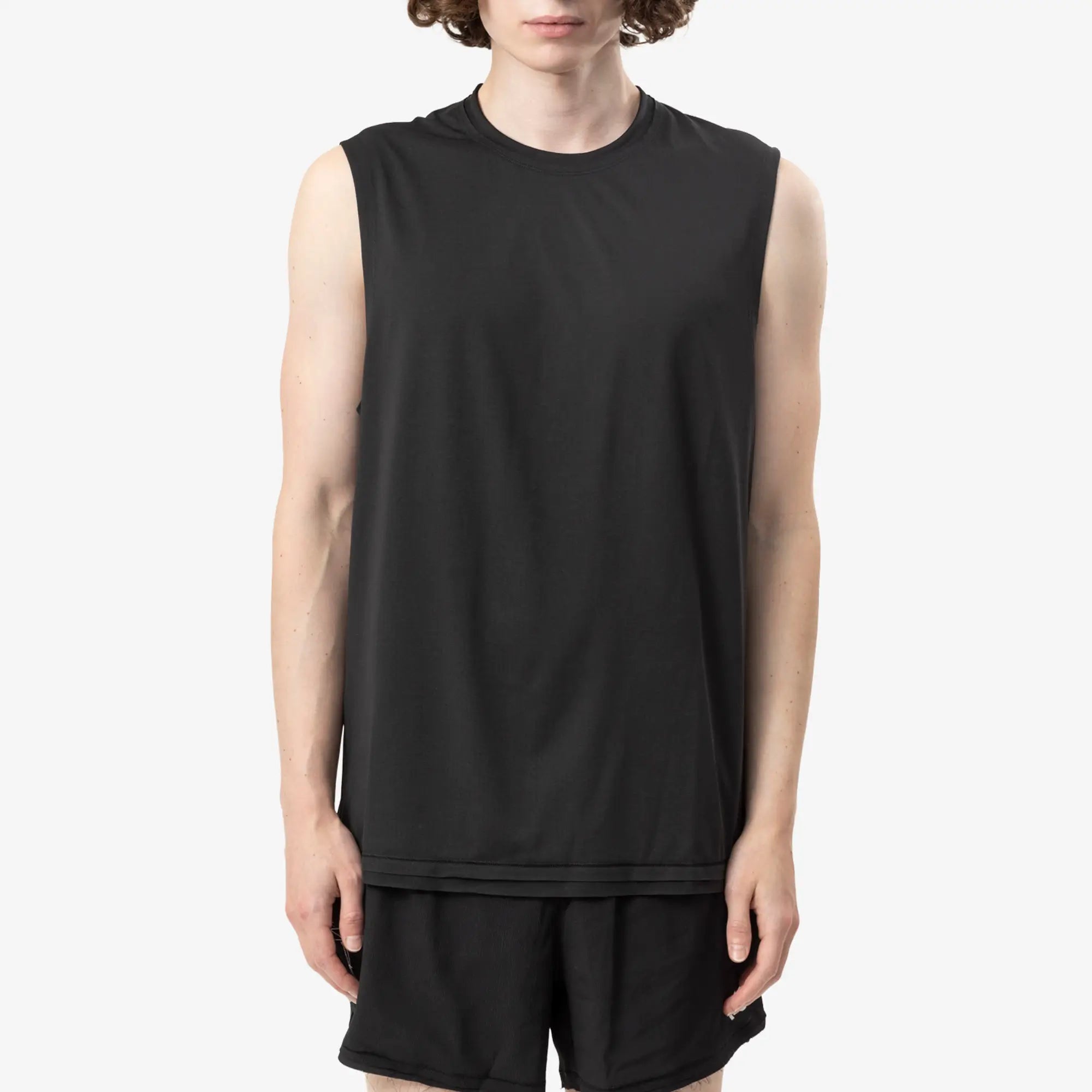 Y - 3 Running Tank Top Black - 1