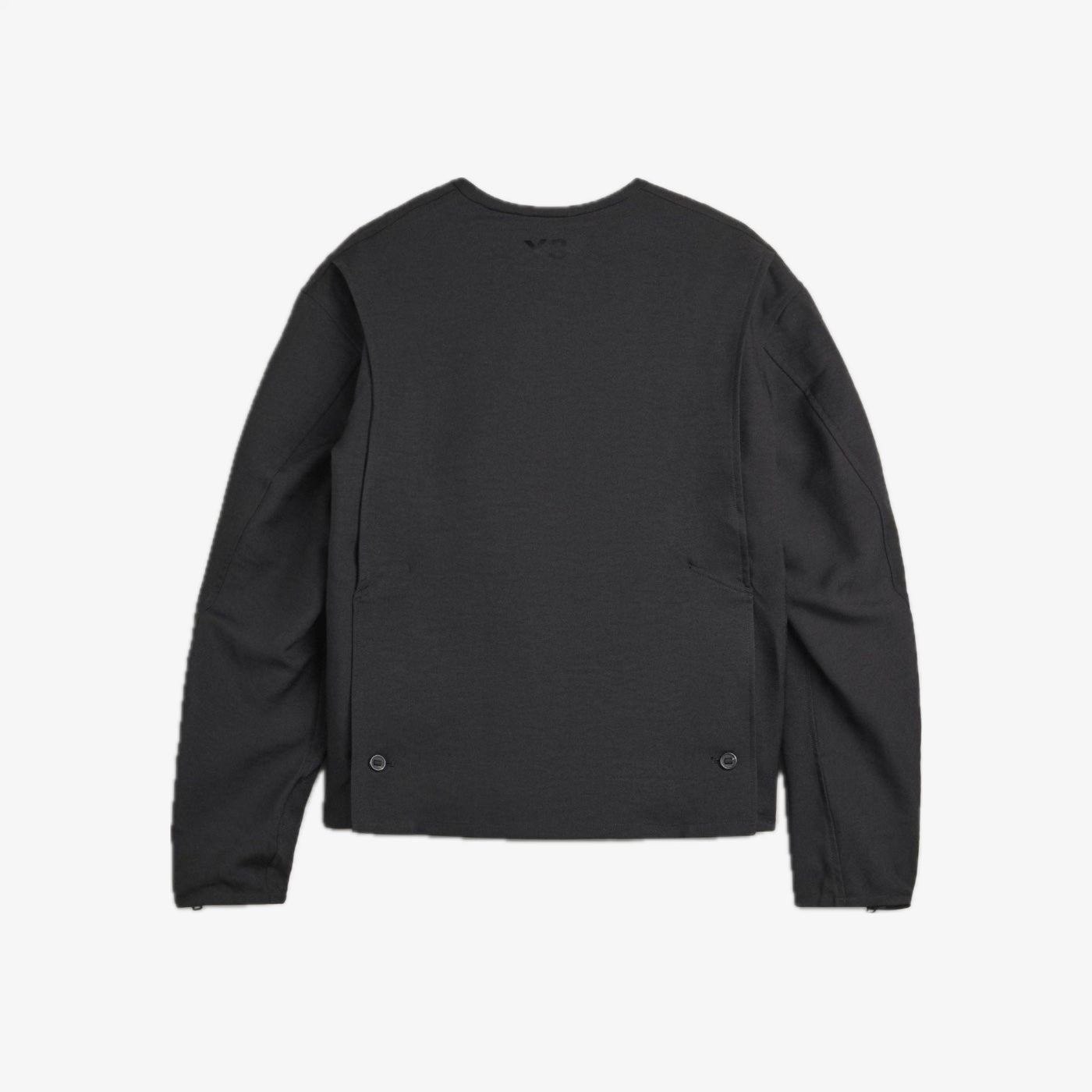 Y-3 Sport Uniform Adaptive Collarless Jacket Black-2