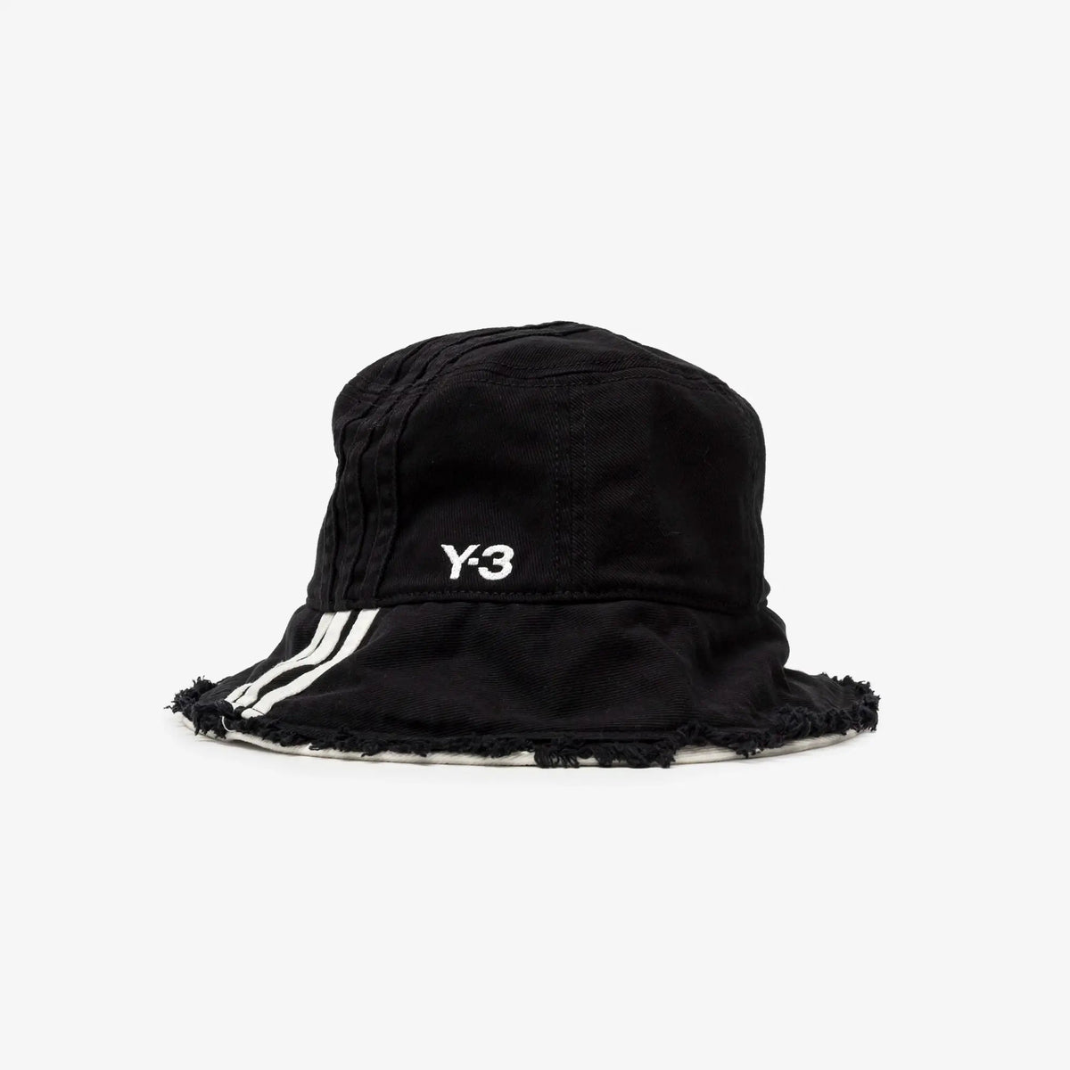 Y-3 Stripes Hat Black