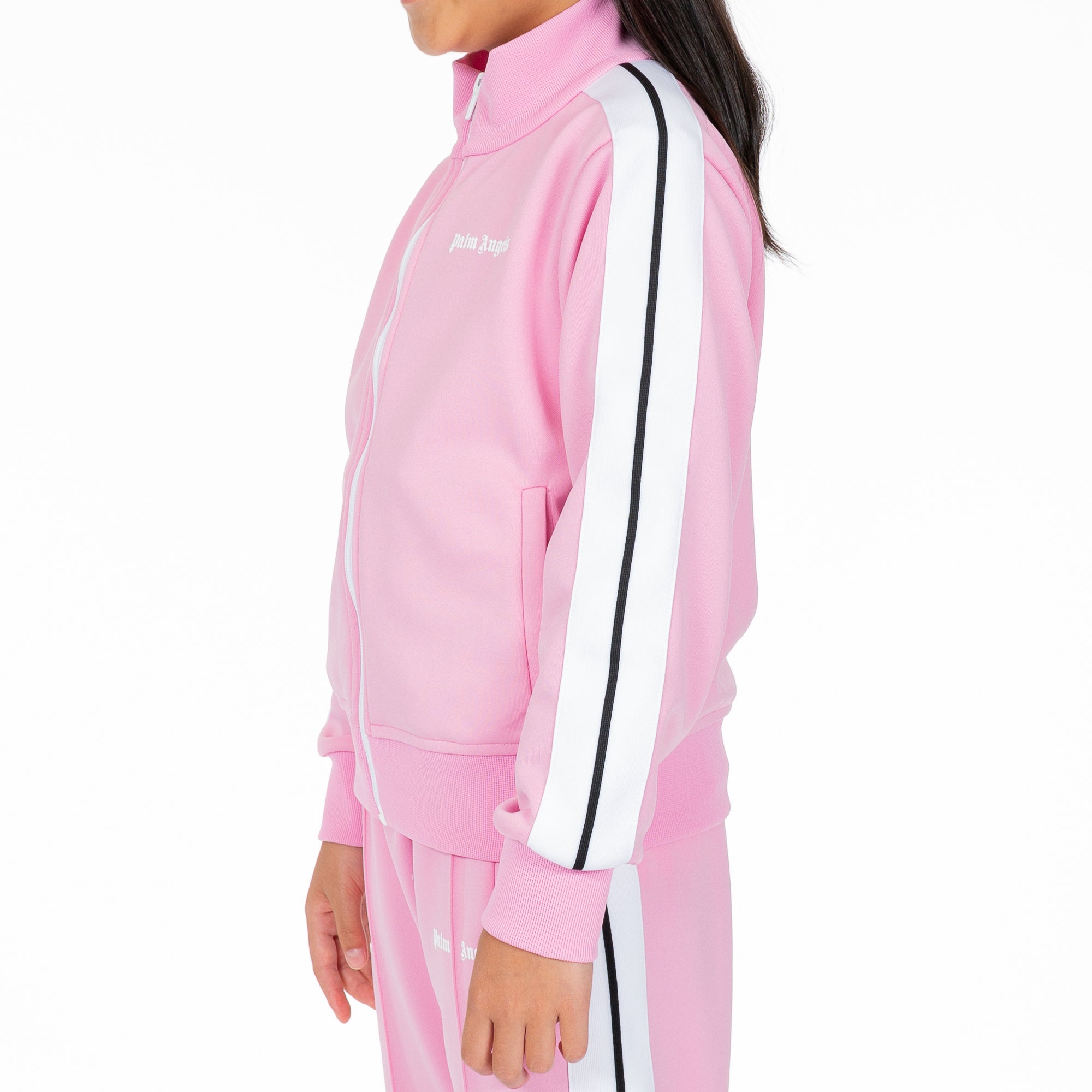 Photo of Palm Angels Kids Classic Baby Pink Track Jacket - 2