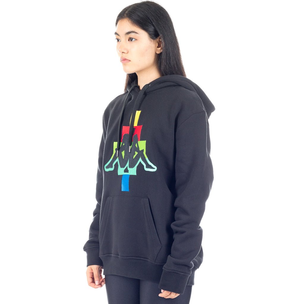 Marcelo Burlon Kappa Multicolor Hoody Black - 5