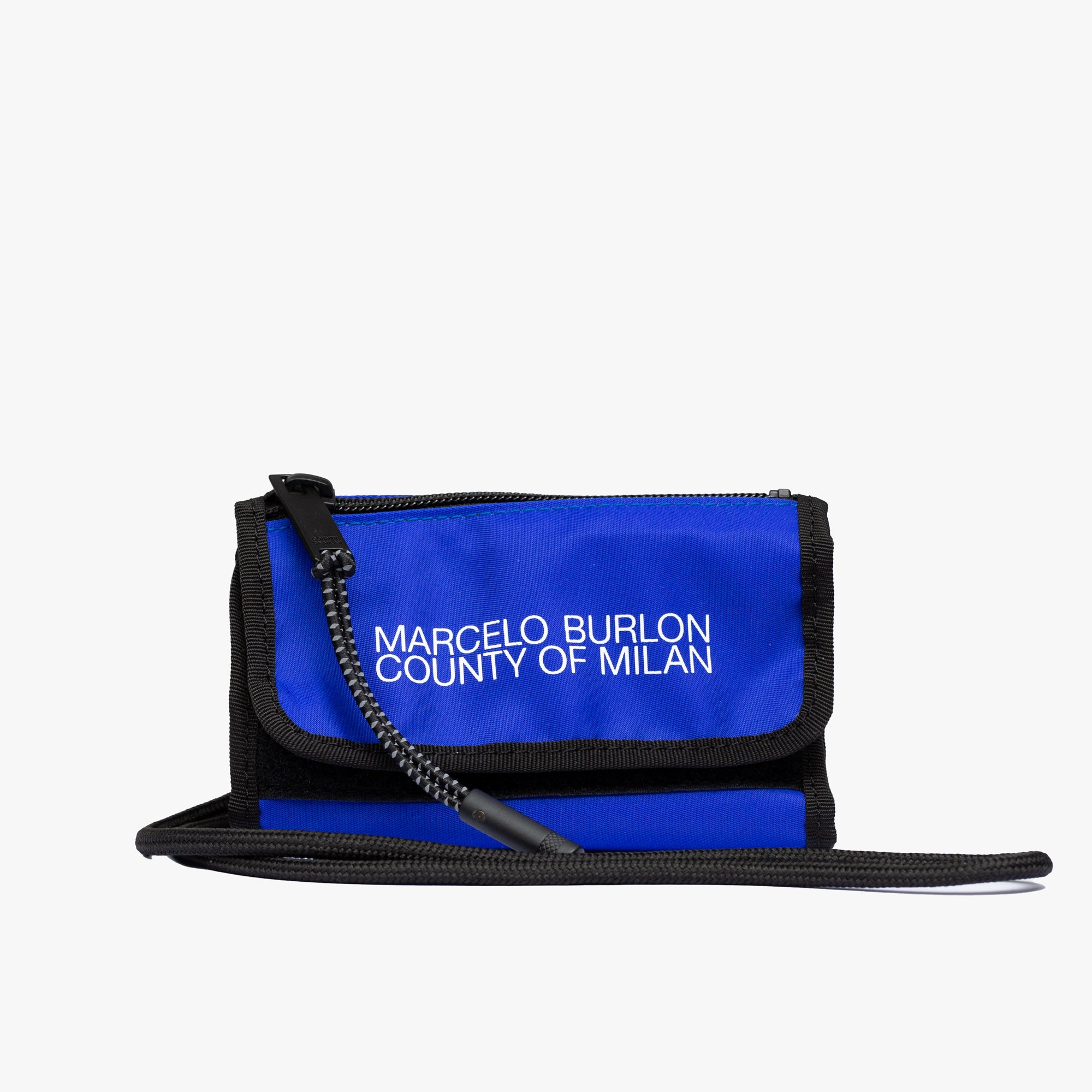 Photo of Marcelo Burlon Logo Zip Neck Pouch - 1