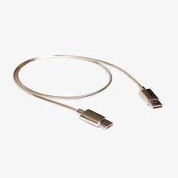 USB C 18K Platinum Necklace
