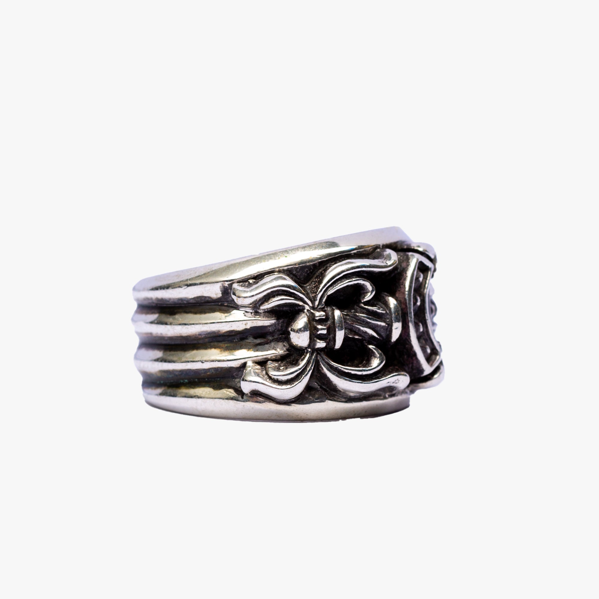Chrome Hearts Dagger Ring Silver - 3