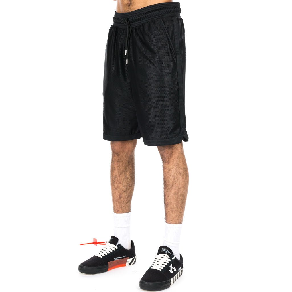 Marcelo Burlon County Mesh Shorts Black - 2
