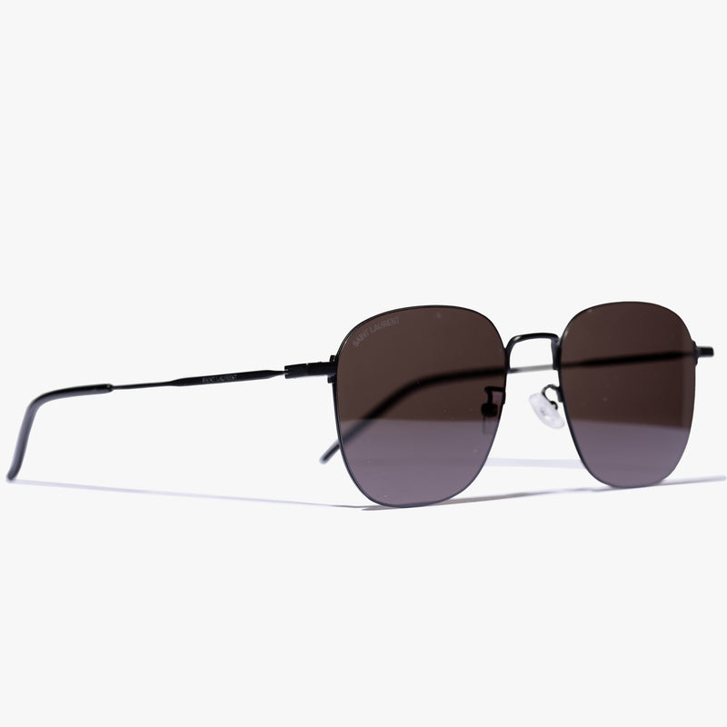 Ladies Black Wire Frame Sunglasses