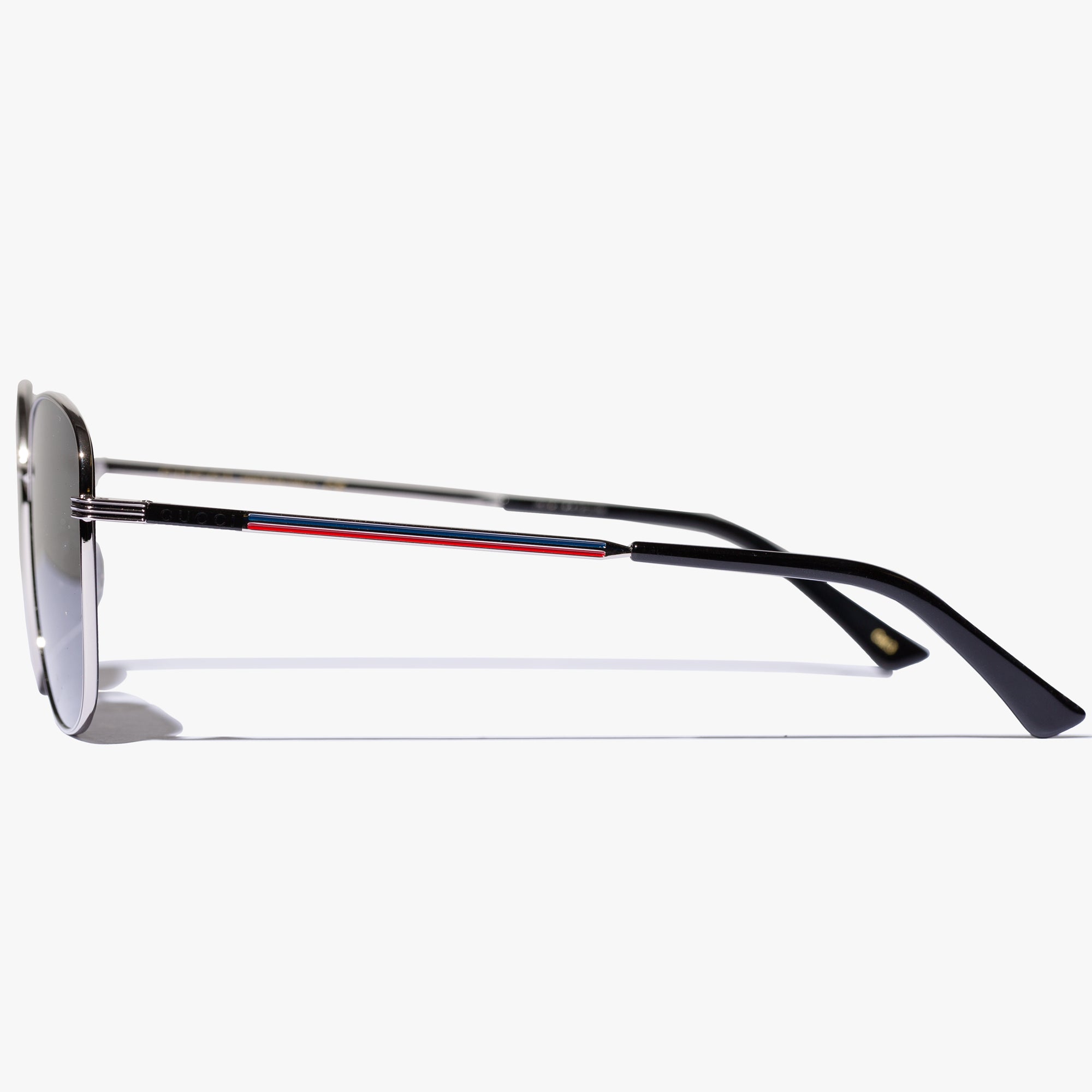 Photo of Gucci Eyewear Mens Silver Metal Frame Sunglasses - 5